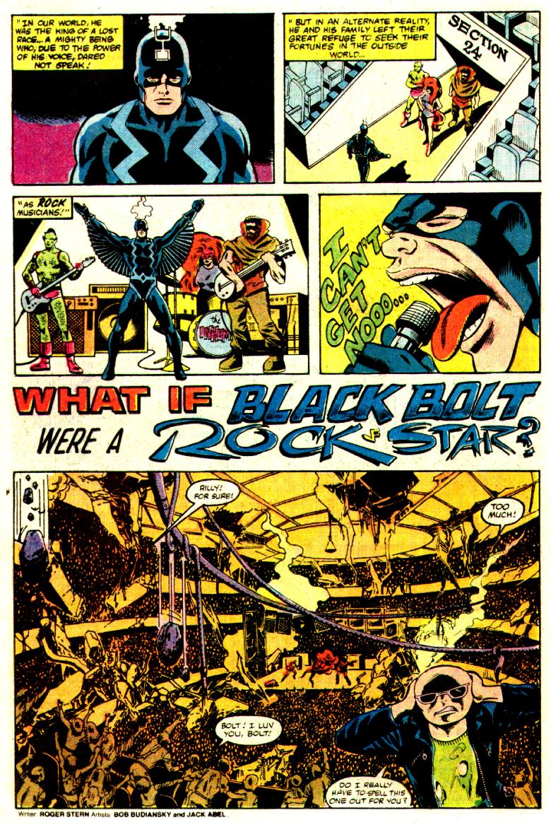 Read online What If? (1977) comic -  Issue #34 - The Watcher were a stand up comedian - 19