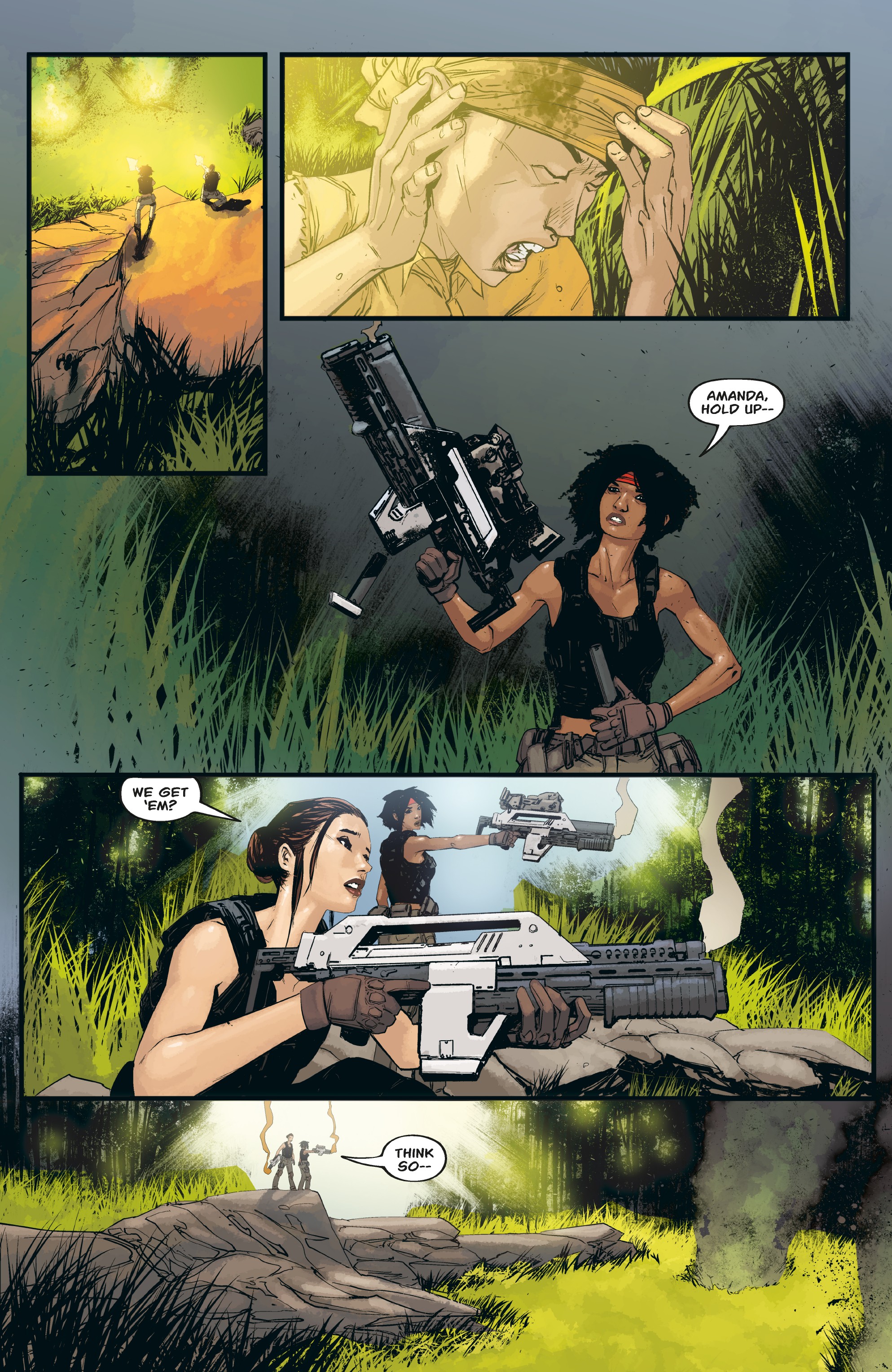 Read online Aliens: Resistance comic -  Issue #3 - 14