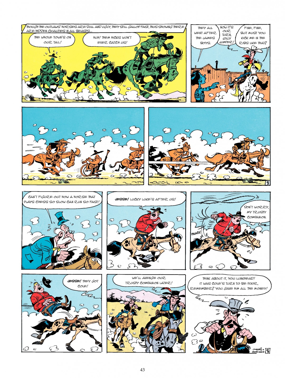 Read online A Lucky Luke Adventure comic -  Issue #4 - 45