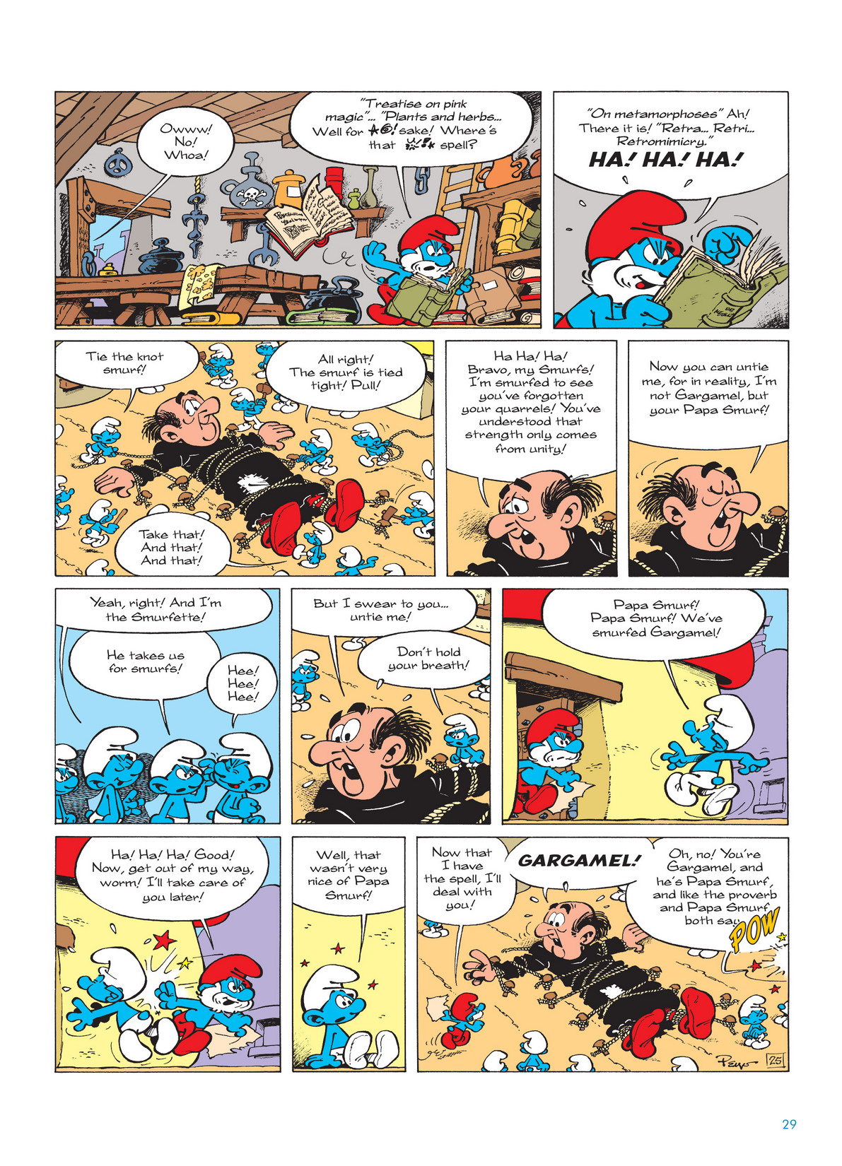 Read online The Smurfs comic -  Issue #12 - 29