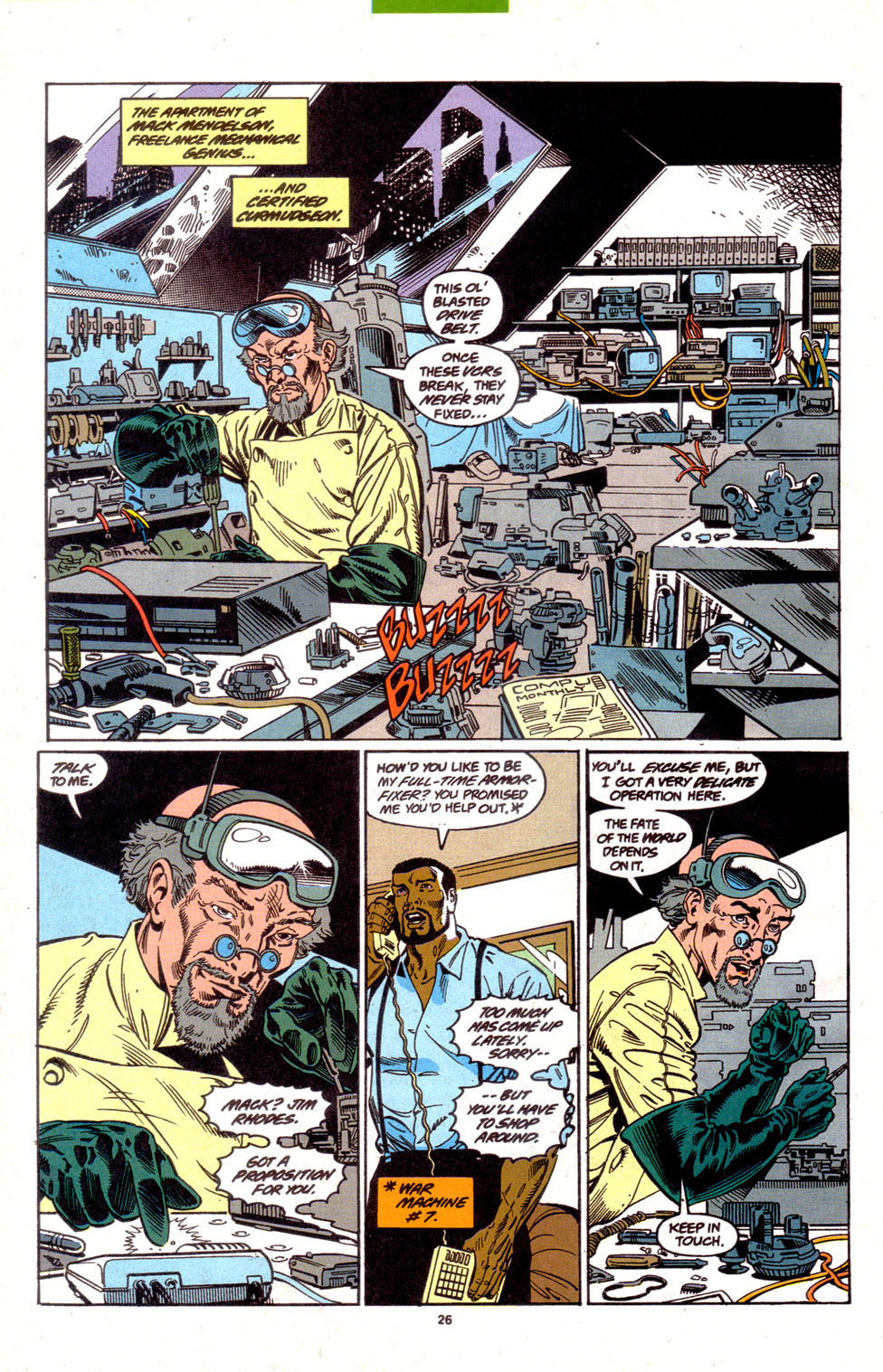 Read online War Machine (1994) comic -  Issue #11 - 19