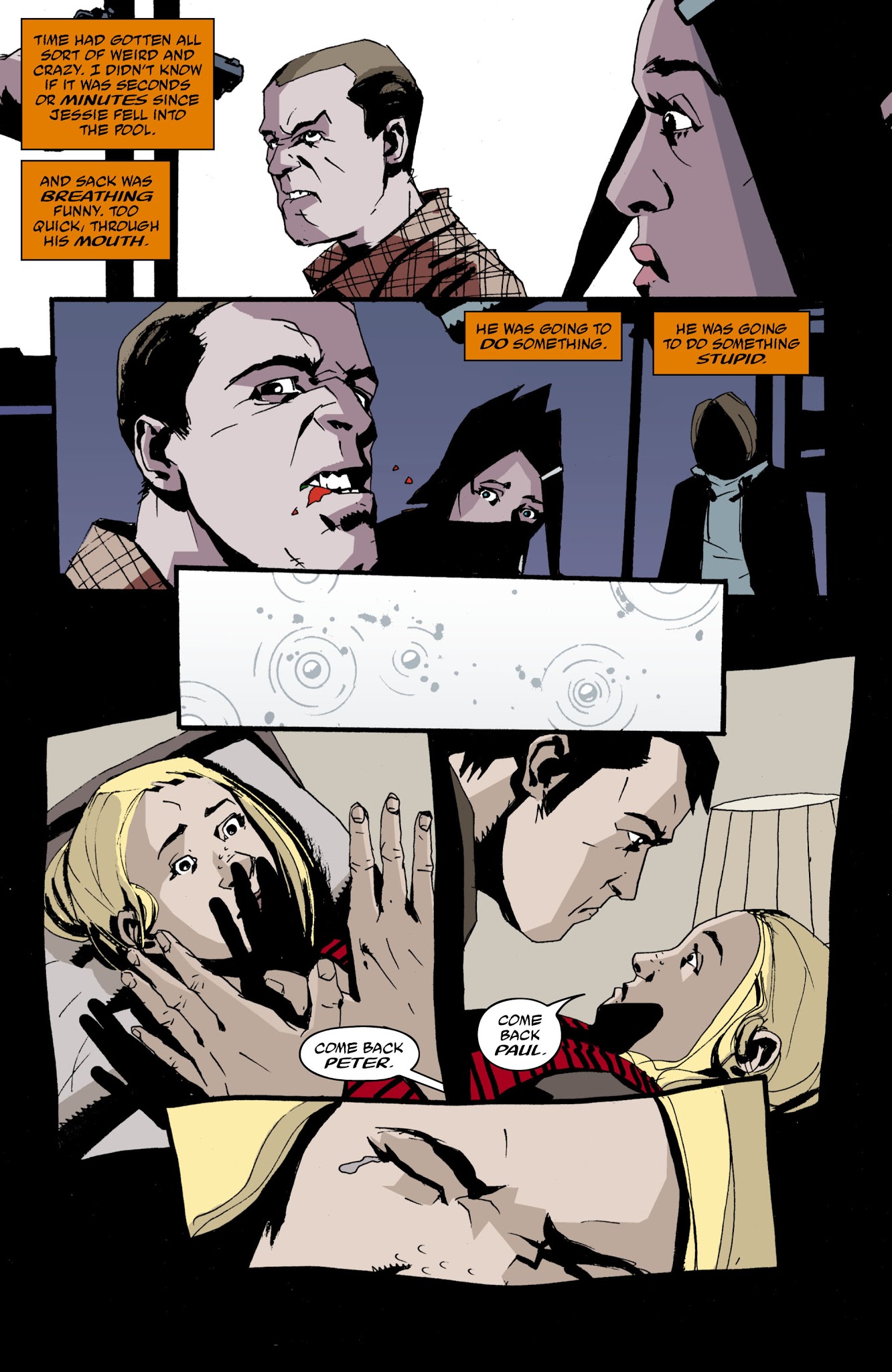 Read online Faker comic -  Issue #5 - 8