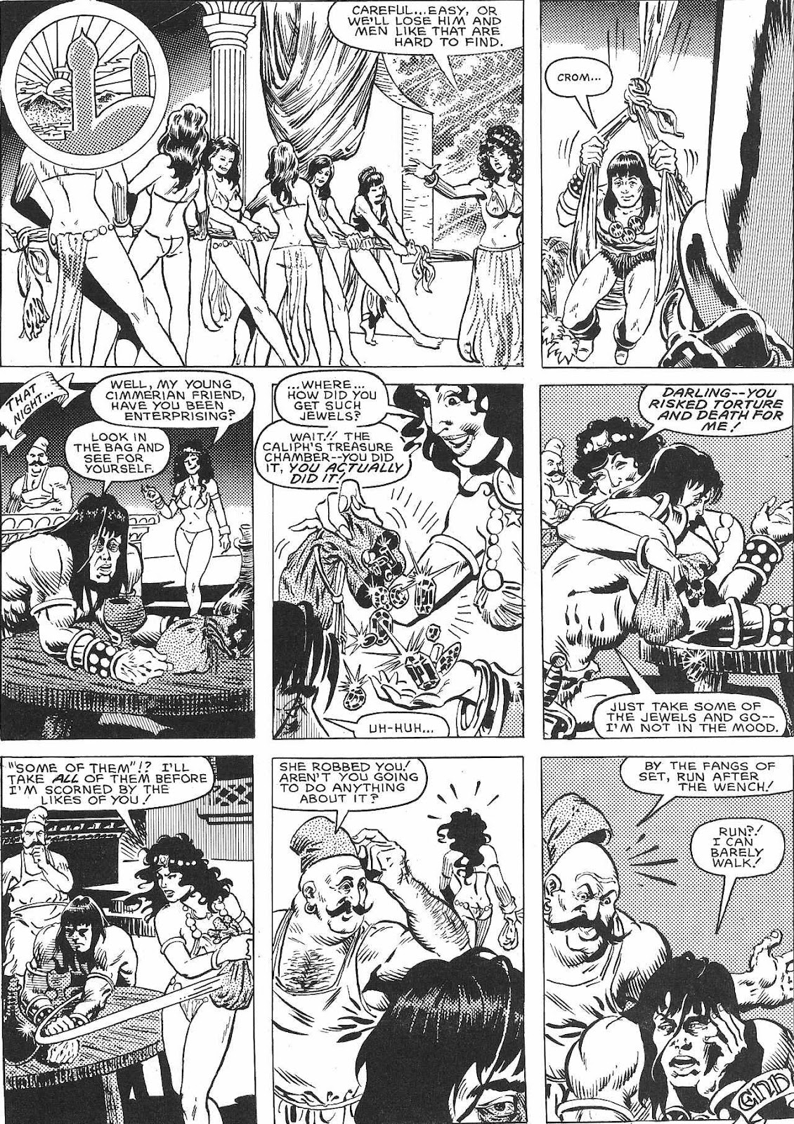 The Savage Sword Of Conan issue 213 - Page 38
