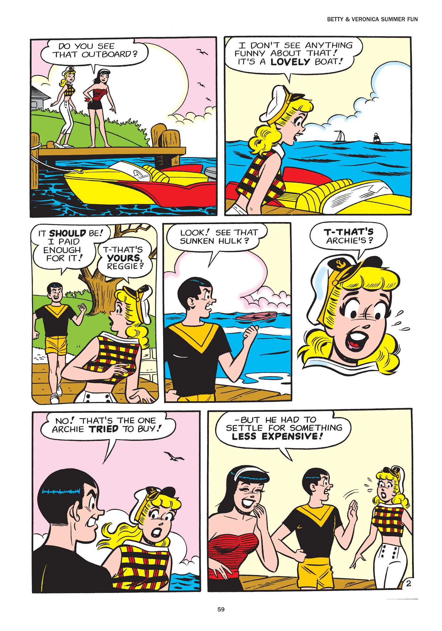 Read online Betty and Veronica Summer Fun comic -  Issue # TPB - 61