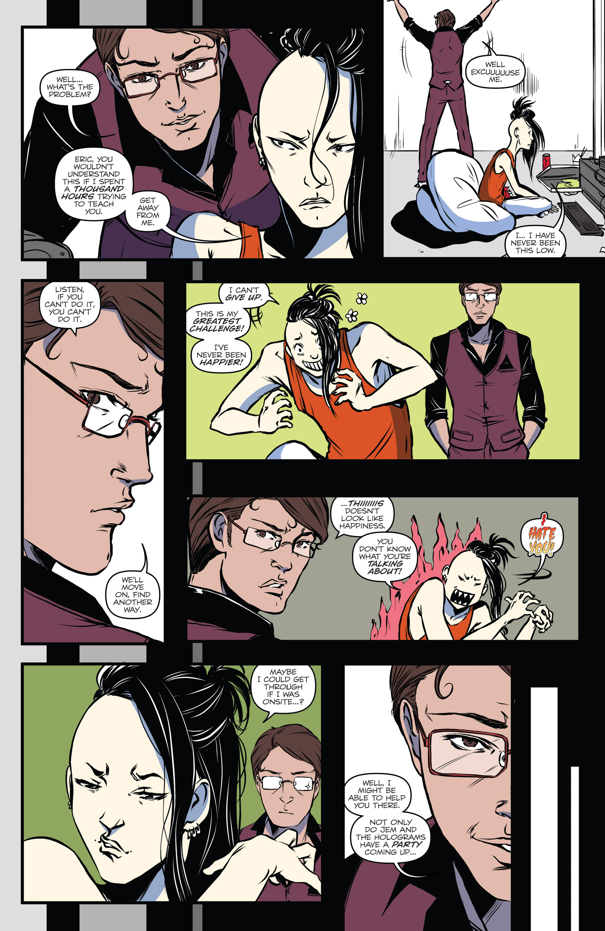 Read online Jem and The Holograms comic -  Issue #8 - 23