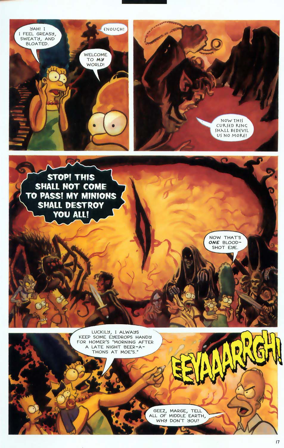 Read online Treehouse of Horror comic -  Issue #9 - 19