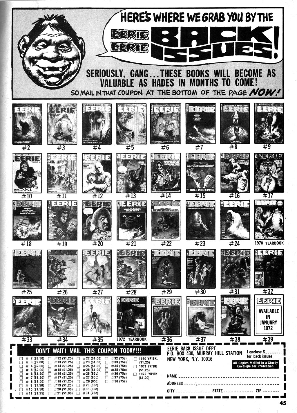 Read online Vampirella (1969) comic -  Issue #16 - 45