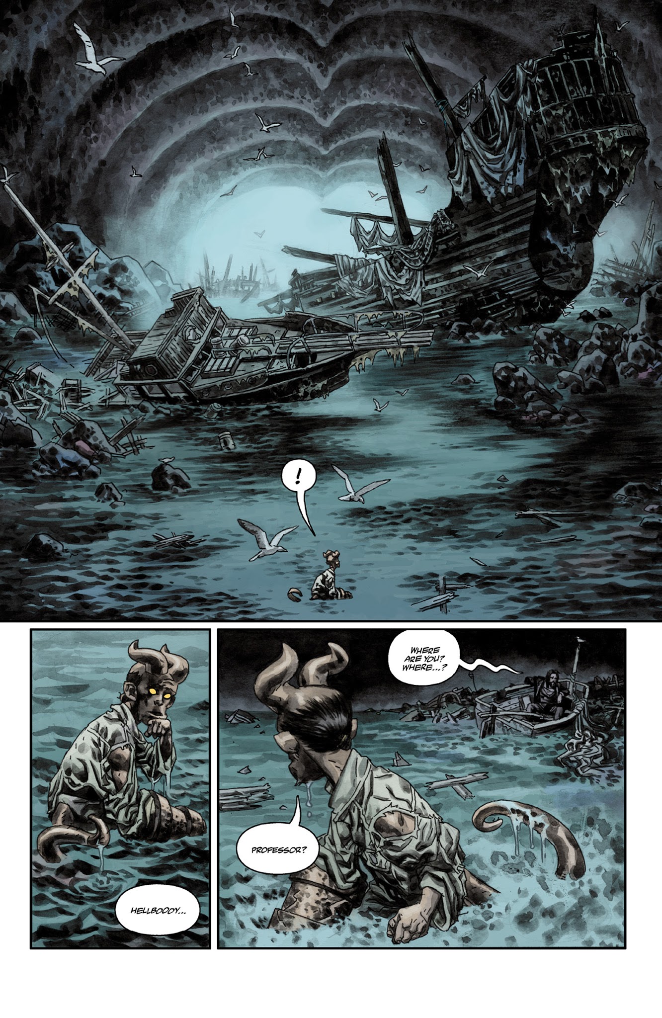 Read online Hellboy: The Midnight Circus comic -  Issue # TPB - 38