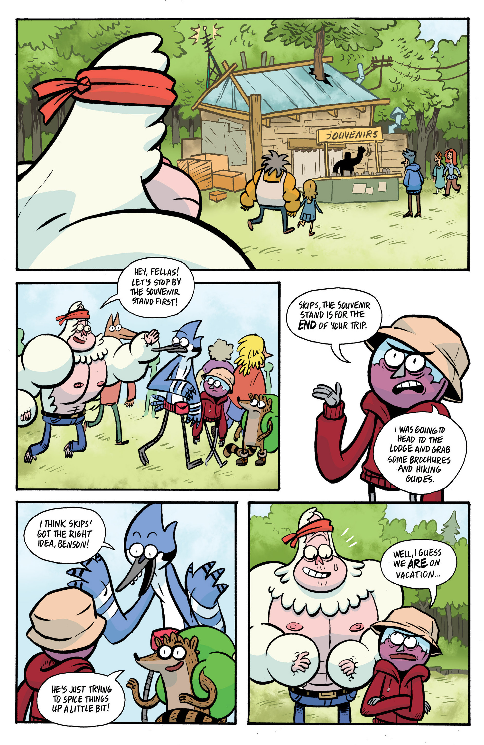 Read online Regular Show: Skips comic -  Issue #3 - 24