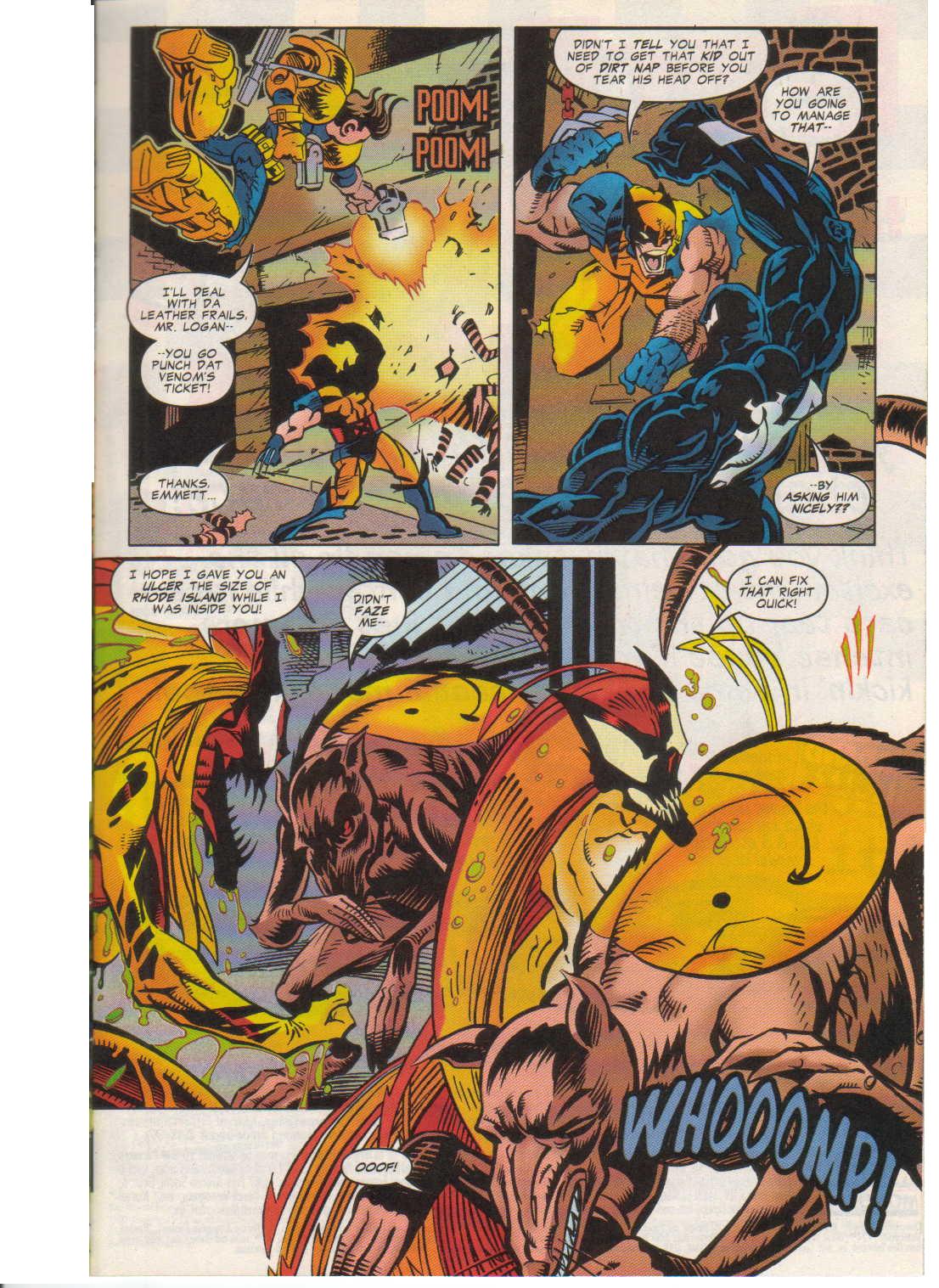 Read online Venom vs Wolverine - Tooth and Claw comic -  Issue #3 - 14