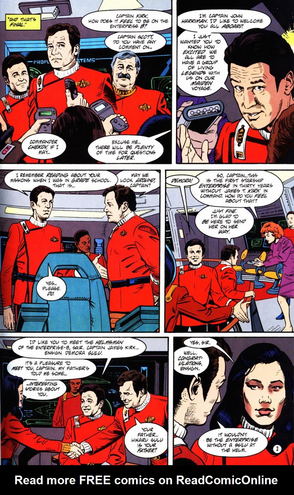 Read online Star Trek: Generations comic -  Issue # Full - 5