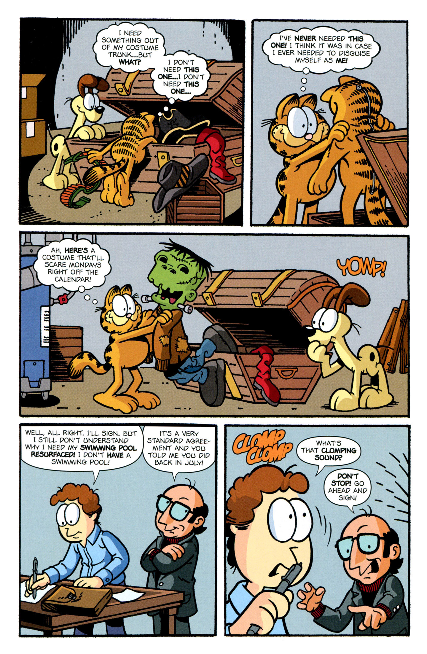 Read online Garfield comic -  Issue #10 - 12