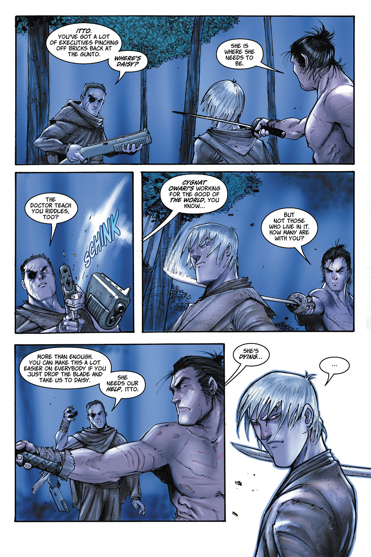 Read online Lone Wolf 2100 comic -  Issue # TPB 1 - 76