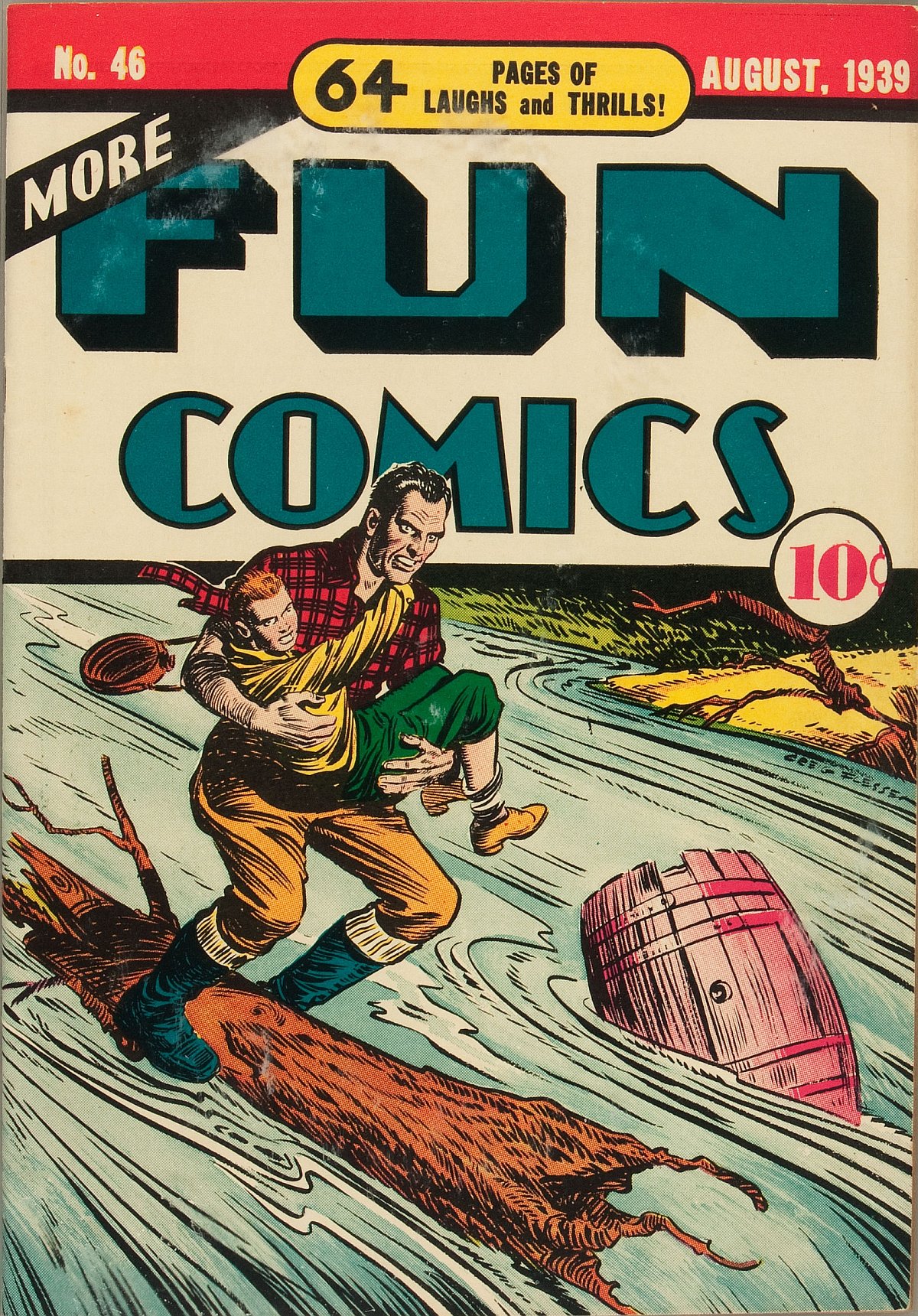 Read online More Fun Comics comic -  Issue #43 - 1