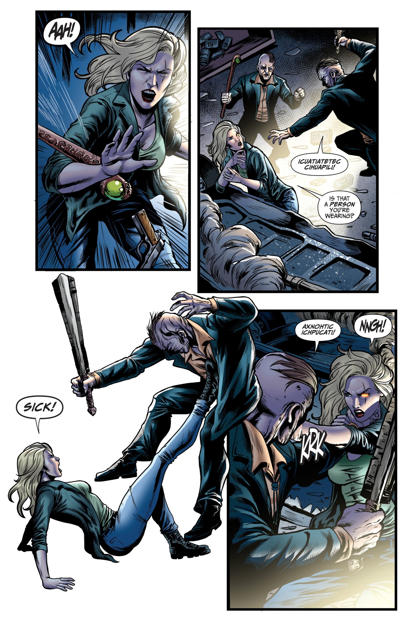 Read online Robyn Hood: The Curse comic -  Issue #5 - 5