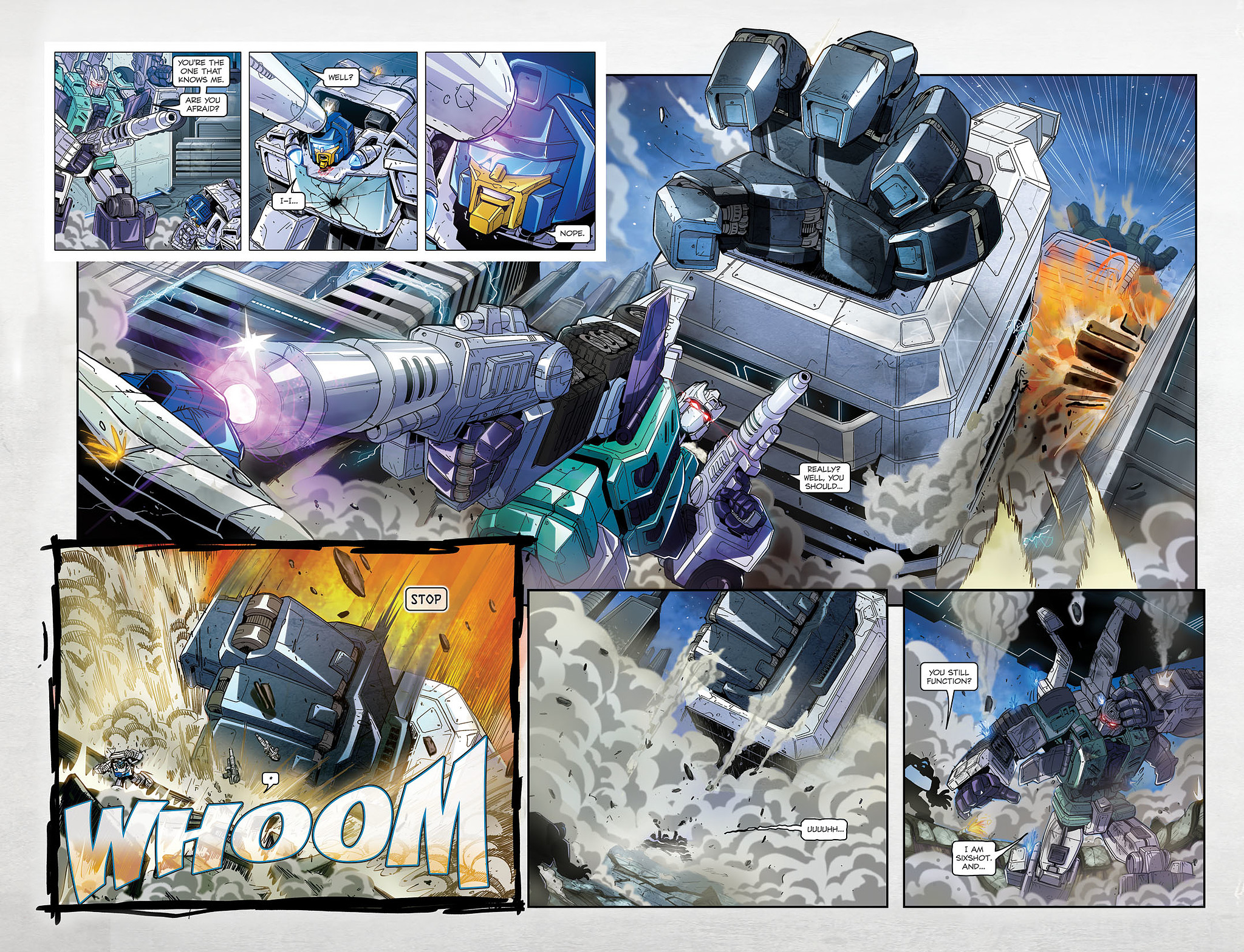 Read online Transformers Spotlight: Metroplex comic -  Issue # Full - 12