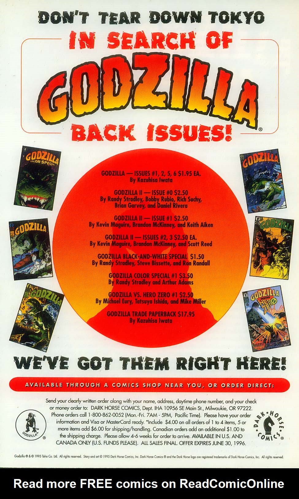 Read online Godzilla (1995) comic -  Issue #11 - 30