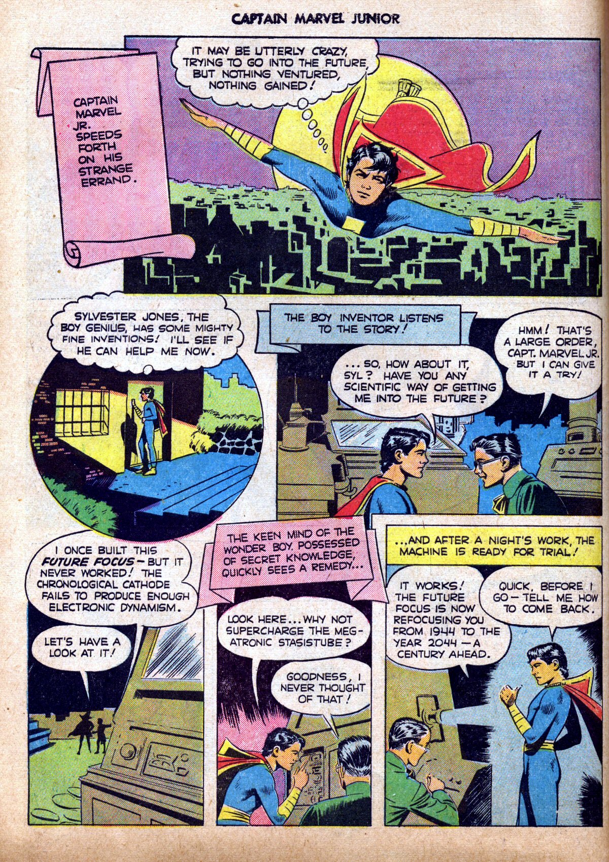 Read online Captain Marvel, Jr. comic -  Issue #17 - 6