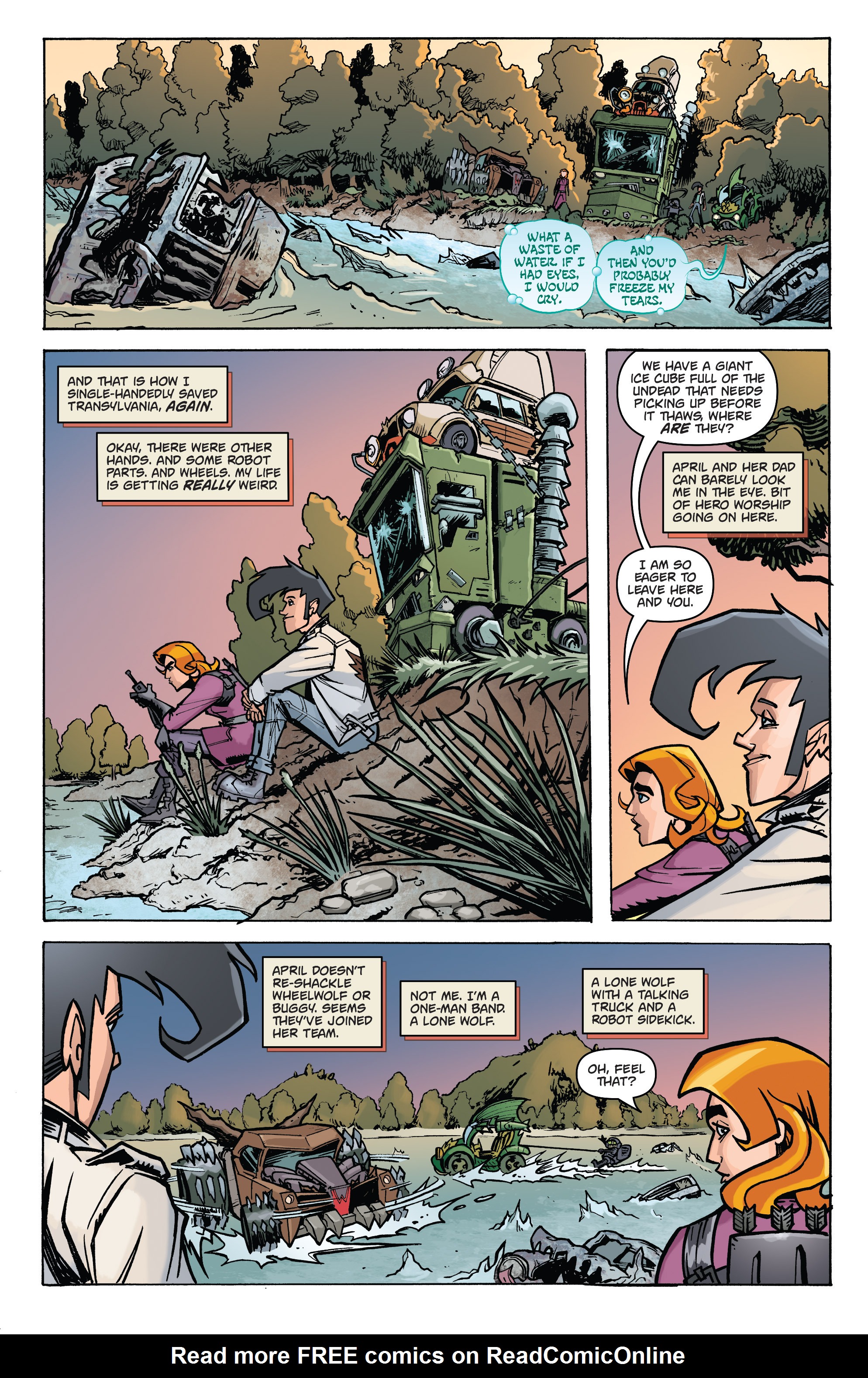 Read online Monster Motors: The Curse of Minivan Helsing comic -  Issue #2 - 21