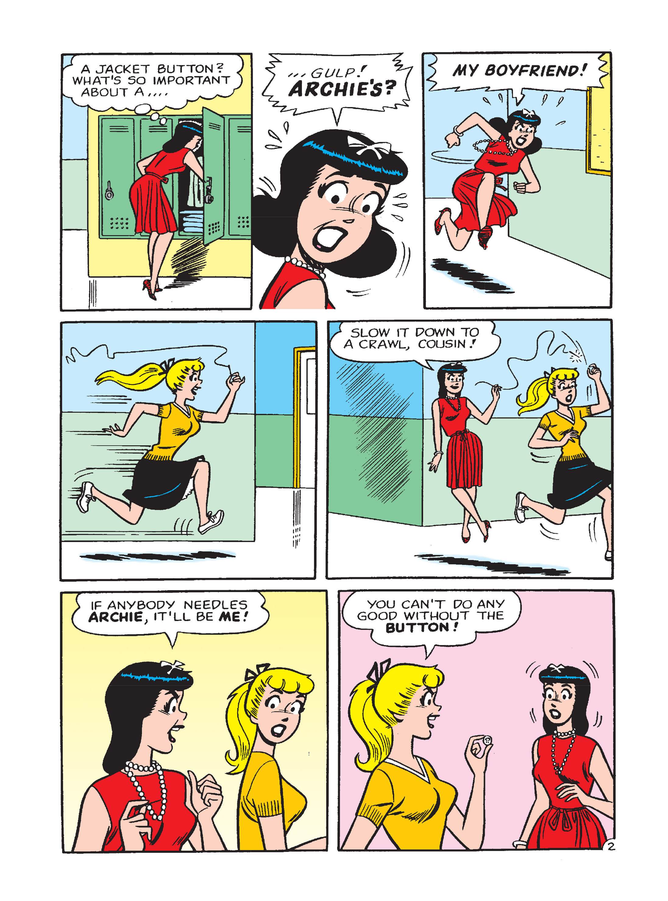 Read online Betty and Veronica Double Digest comic -  Issue #215 - 133