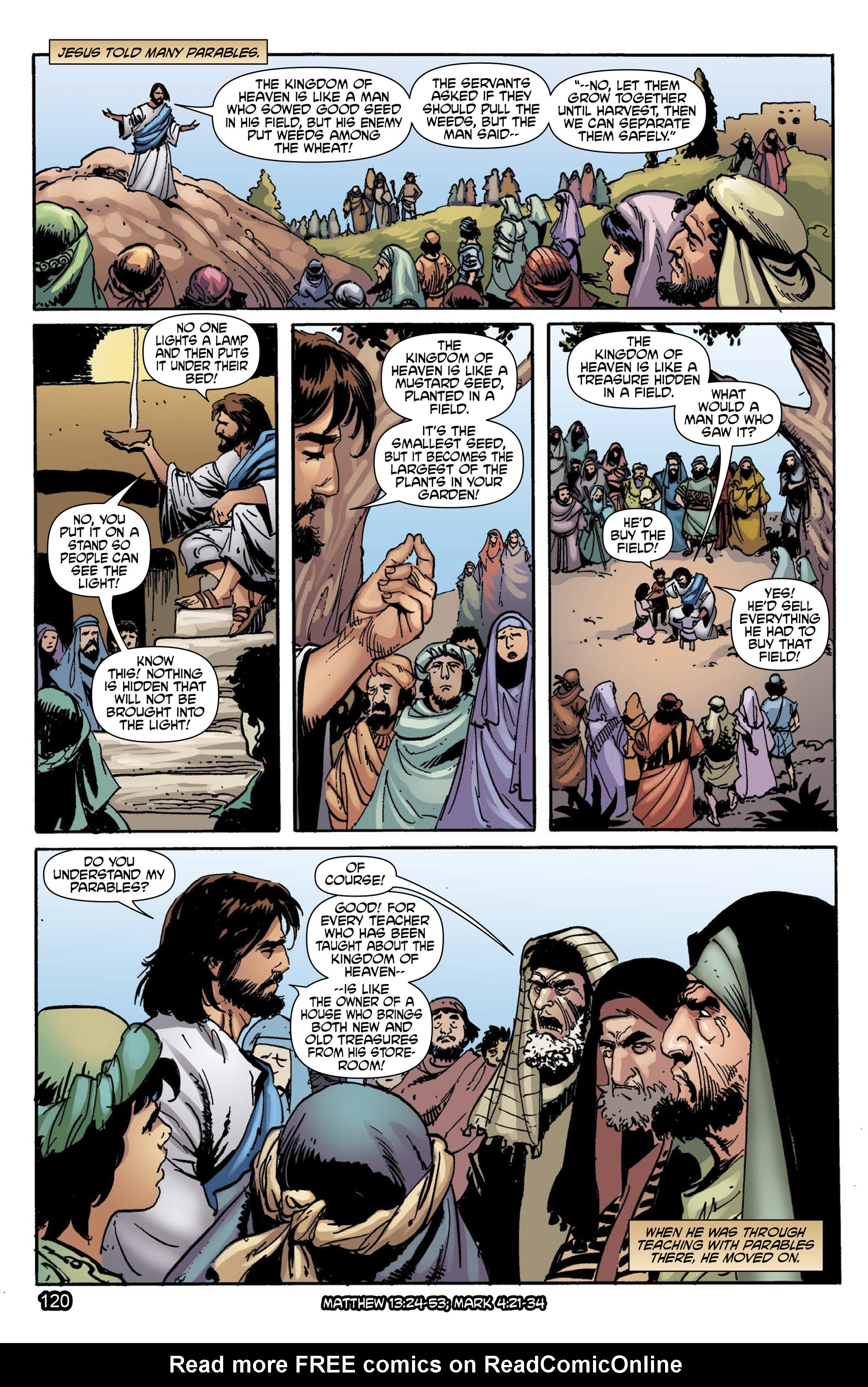 Read online The Kingstone Bible comic -  Issue #9 - 124