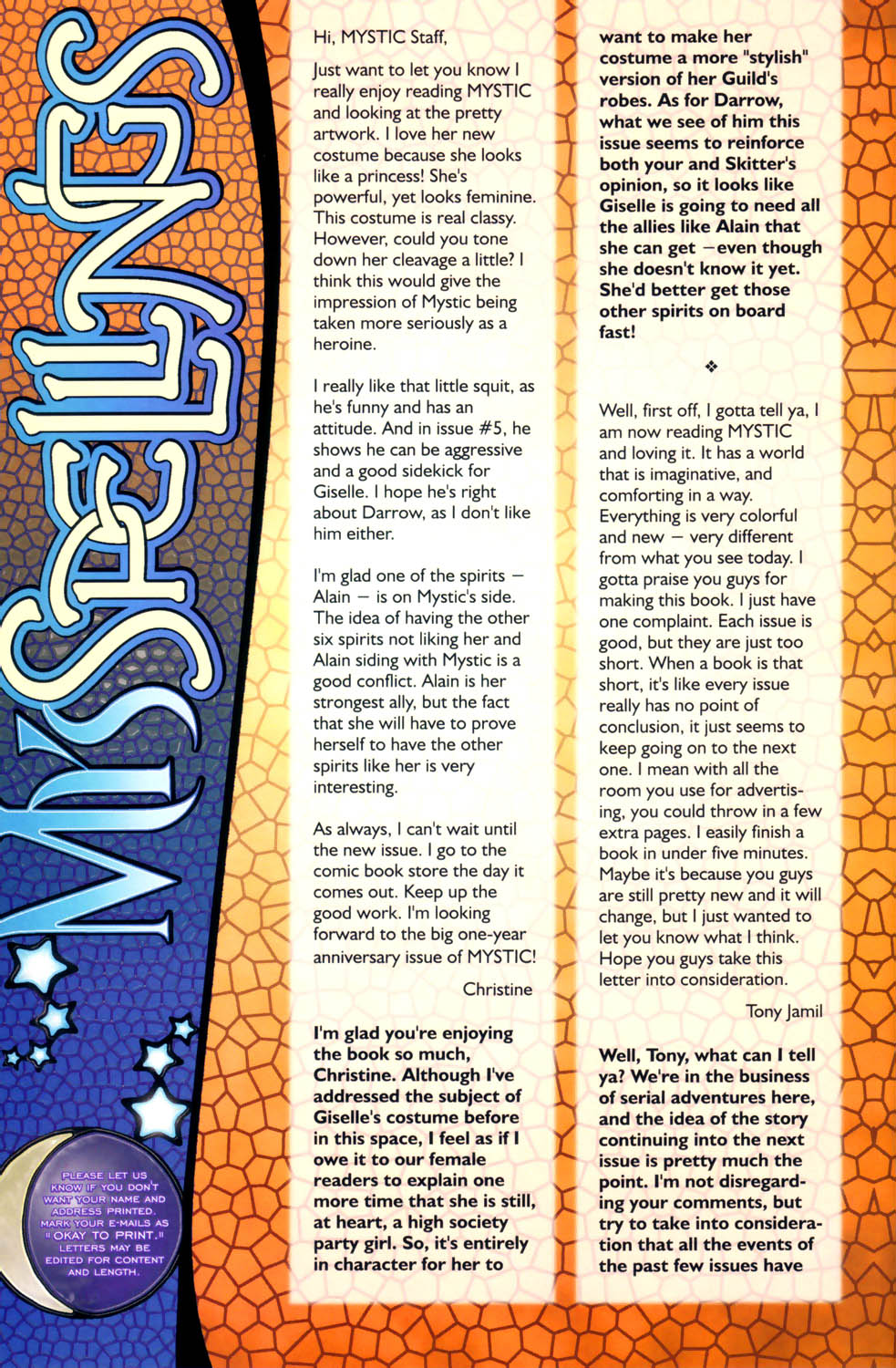Read online Mystic comic -  Issue #7 - 27