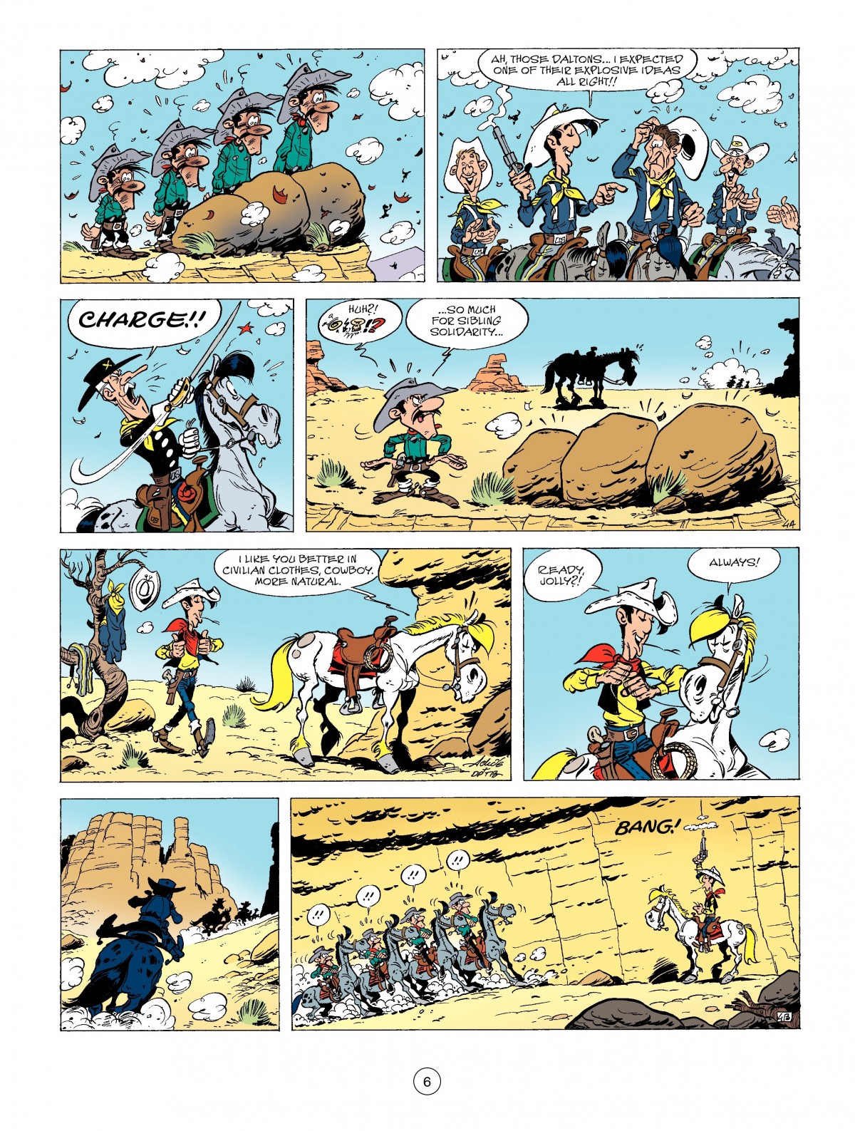 Read online A Lucky Luke Adventure comic -  Issue #42 - 6