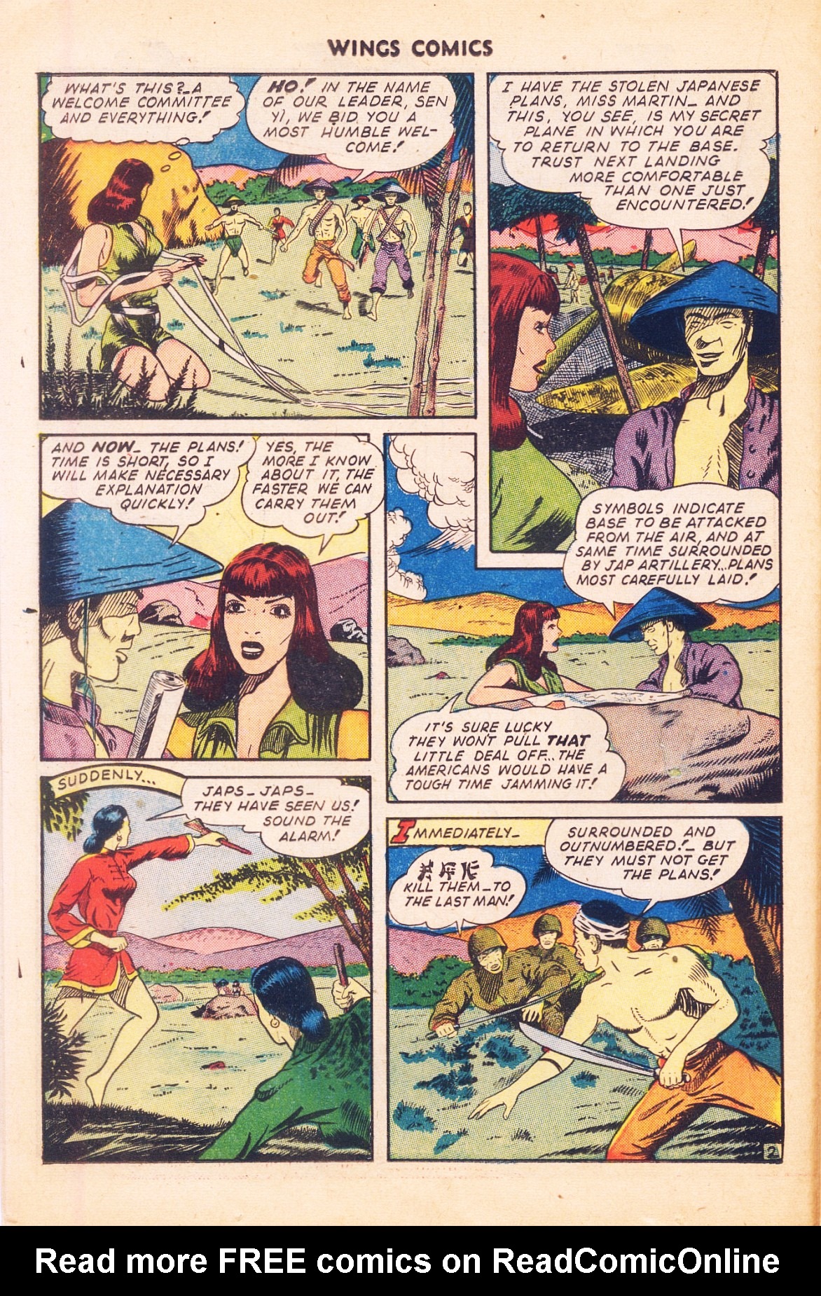 Read online Wings Comics comic -  Issue #57 - 22