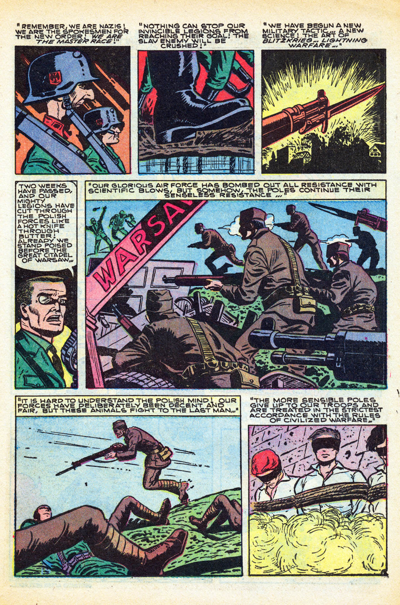 Read online War Comics comic -  Issue #34 - 11