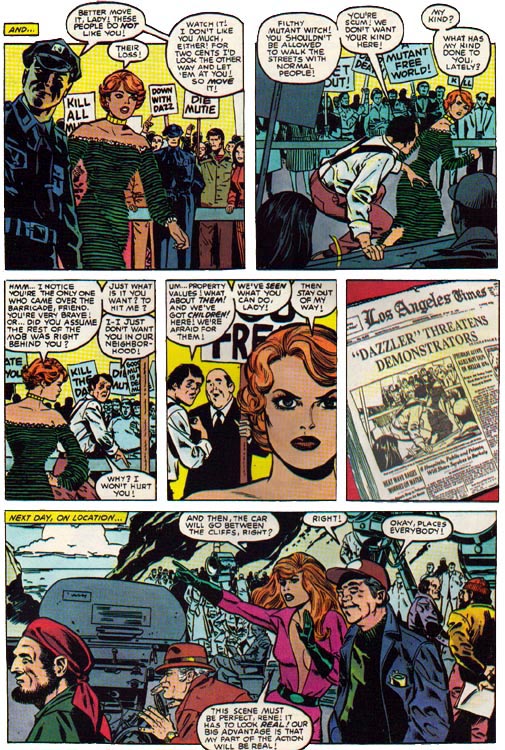 Read online Marvel Graphic Novel comic -  Issue #12 - Dazzler - The Movie - 57