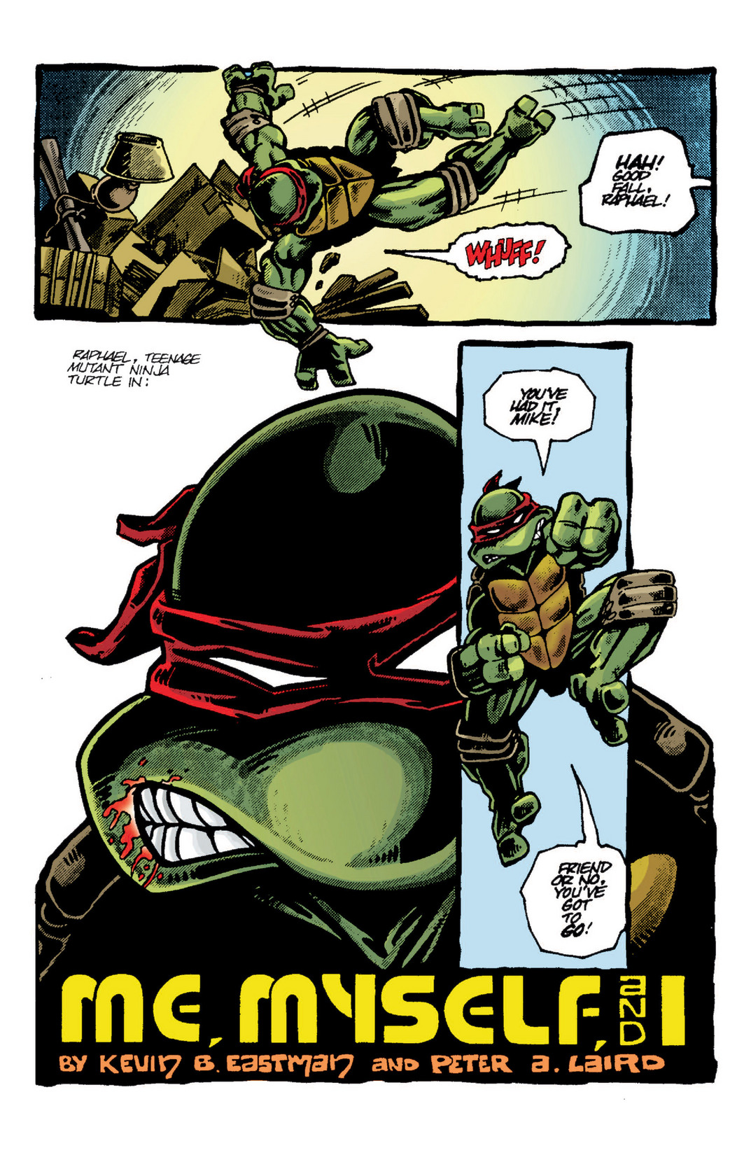 Read online Teenage Mutant Ninja Turtles Color Classics: Raphael Micro-Series One-Shot comic -  Issue # Full - 4
