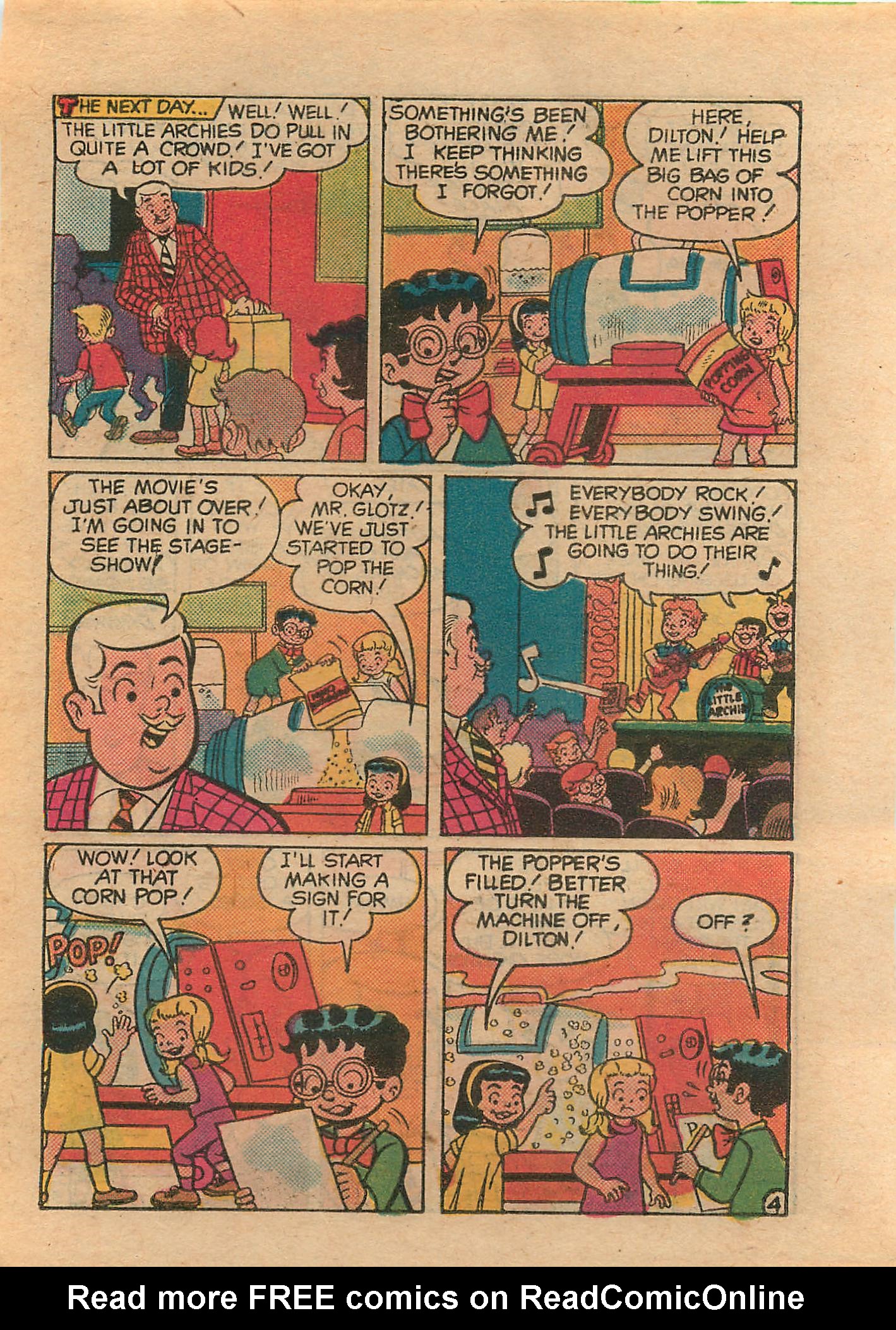 Read online Little Archie Comics Digest Magazine comic -  Issue #7 - 21