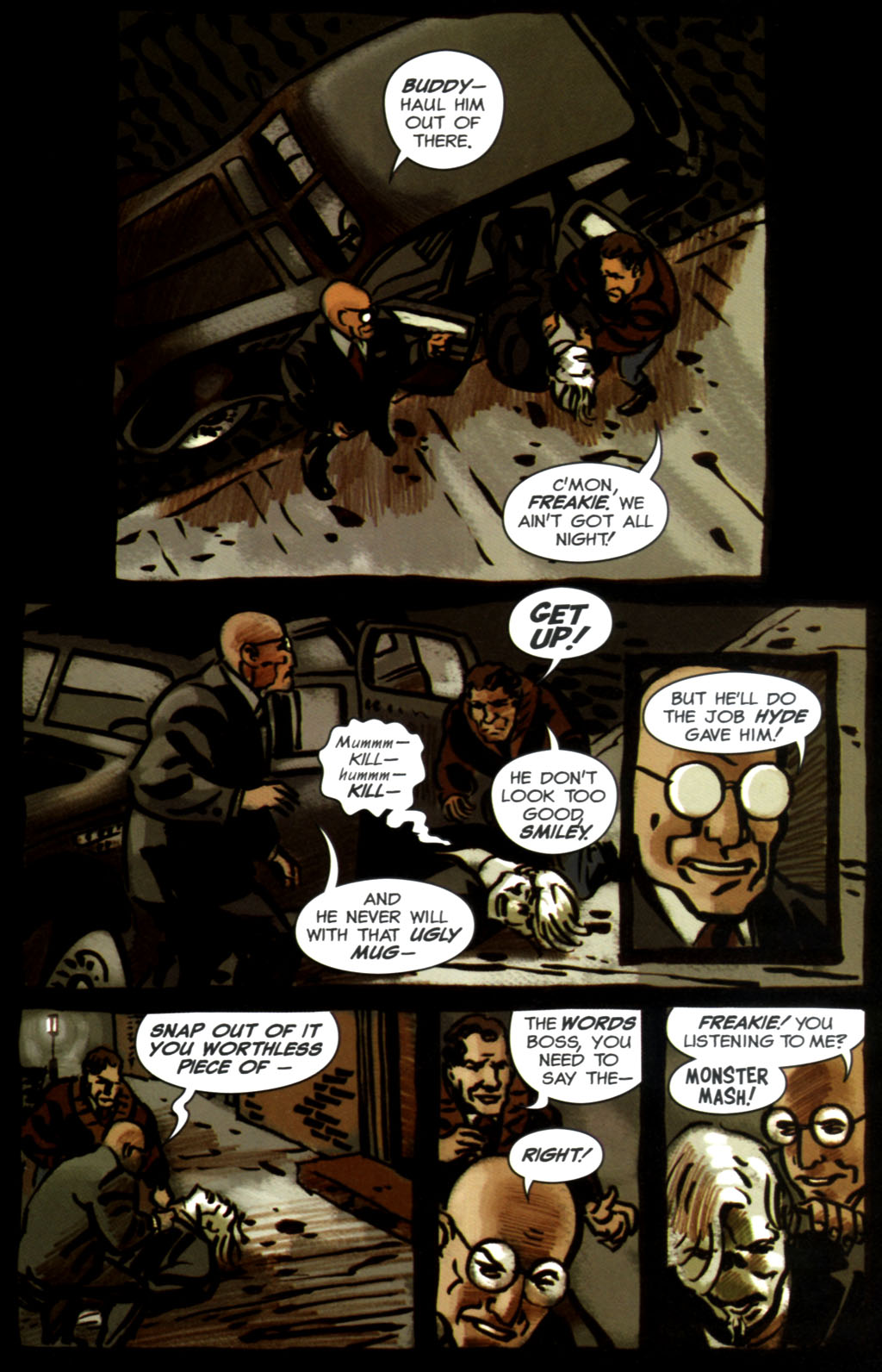 Read online Frankenstein Mobster comic -  Issue #3 - 21