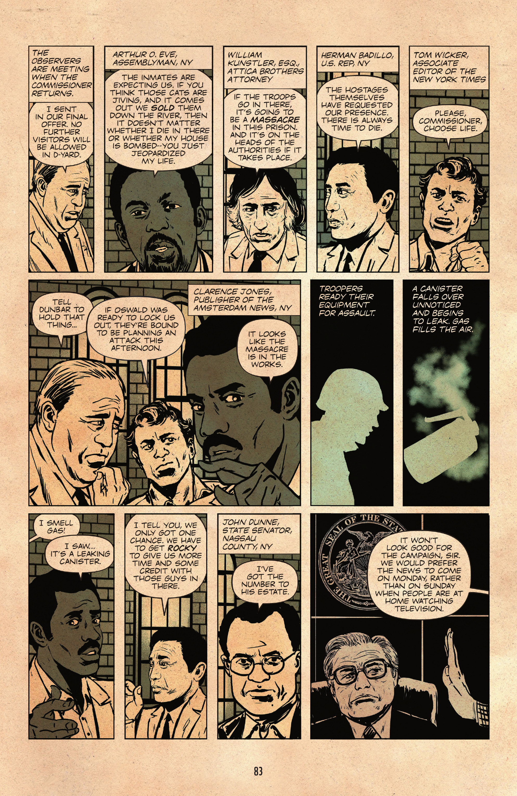 Read online Big Black: Stand At Attica comic -  Issue # TPB (Part 1) - 82