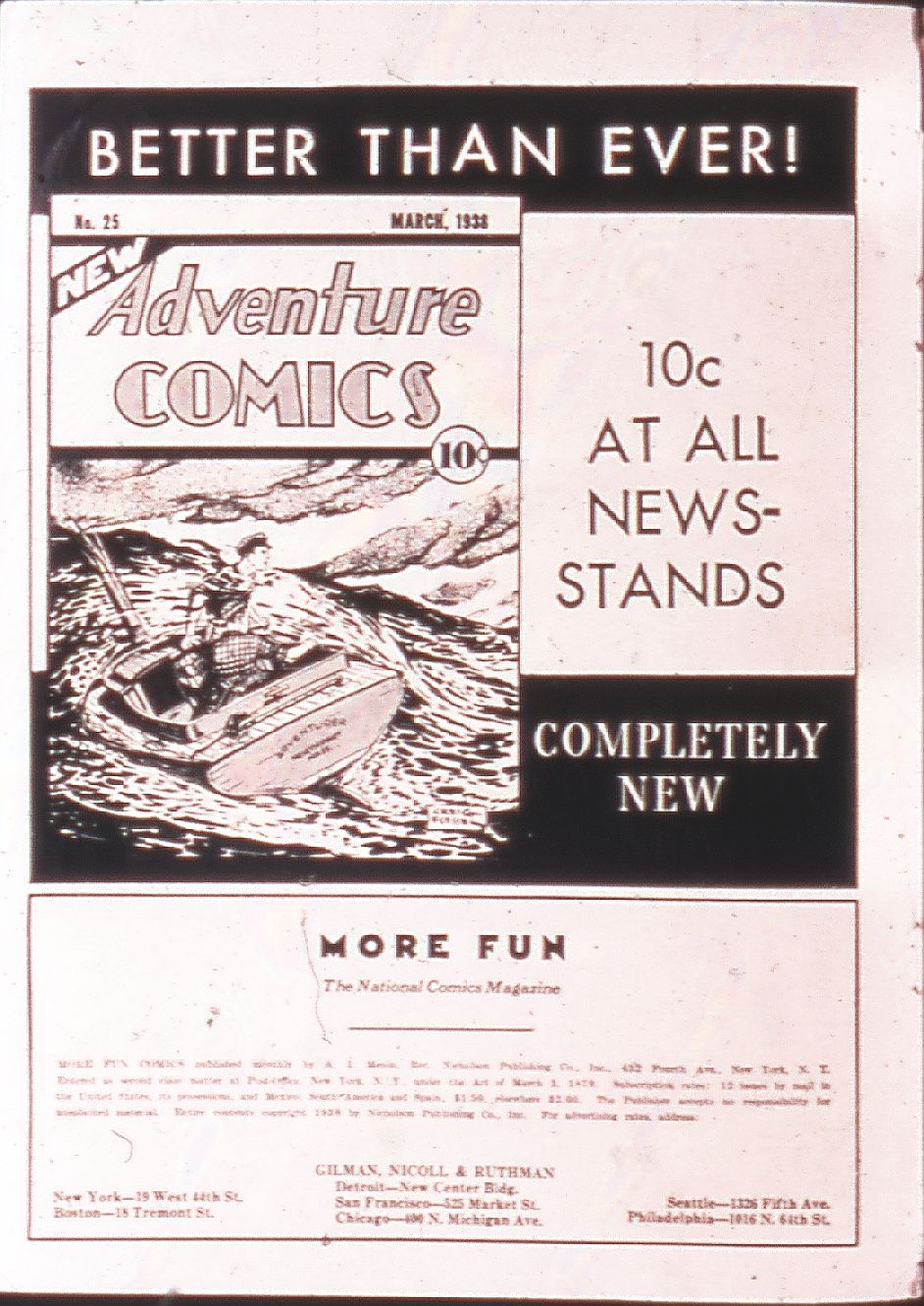 Read online More Fun Comics comic -  Issue #30 - 2