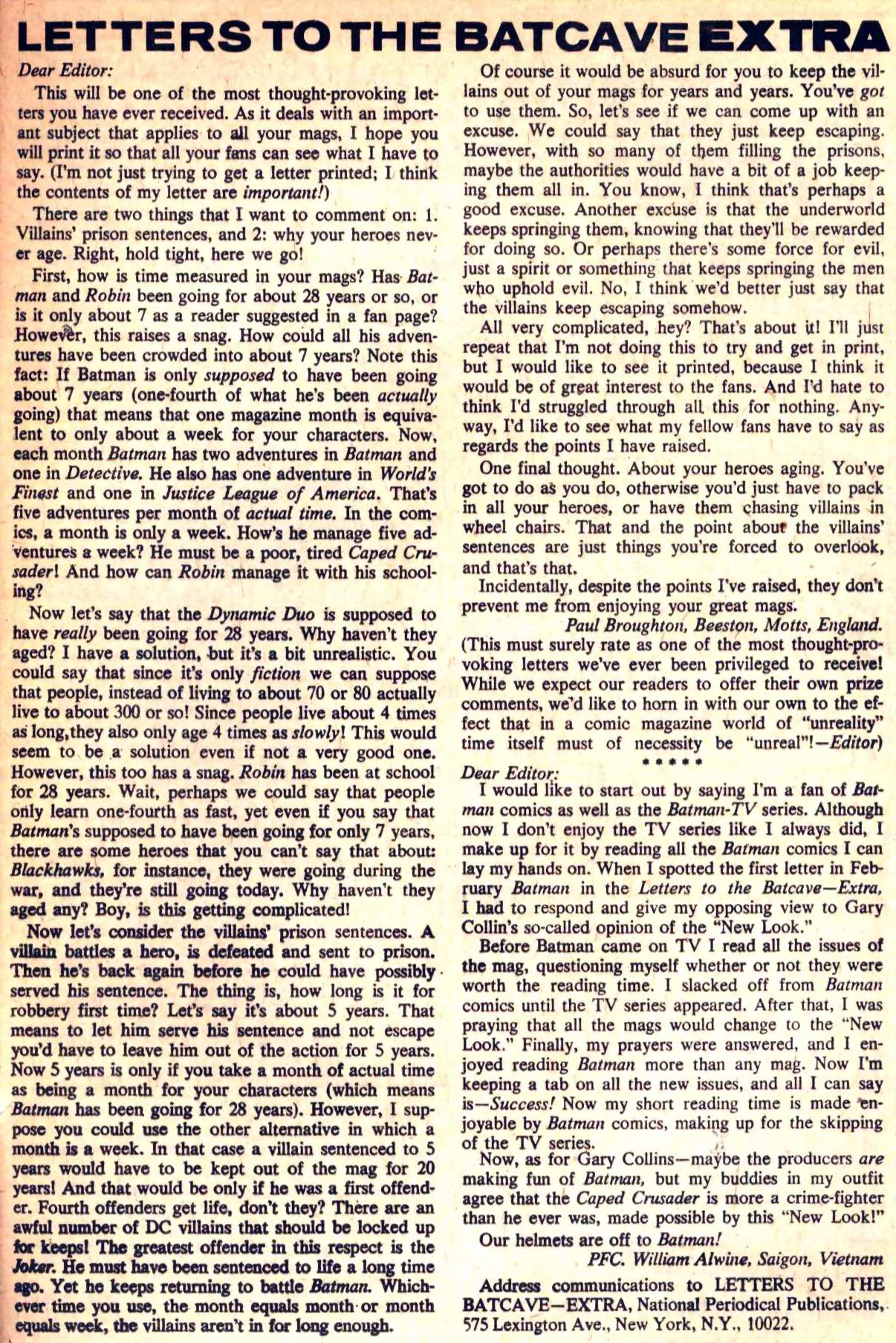 Read online Batman (1940) comic -  Issue #196 - 32