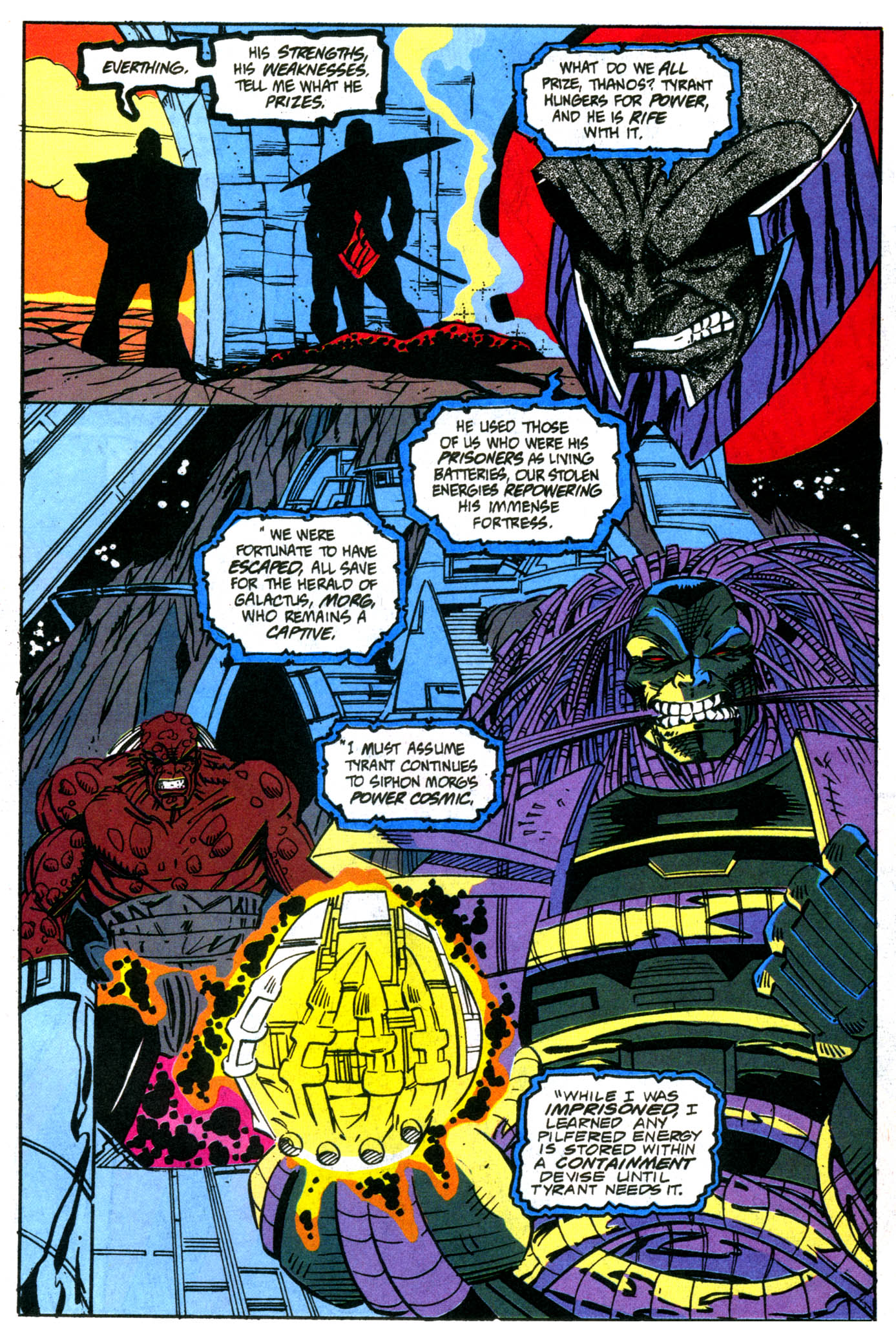 Read online Cosmic Powers comic -  Issue #2 - 35