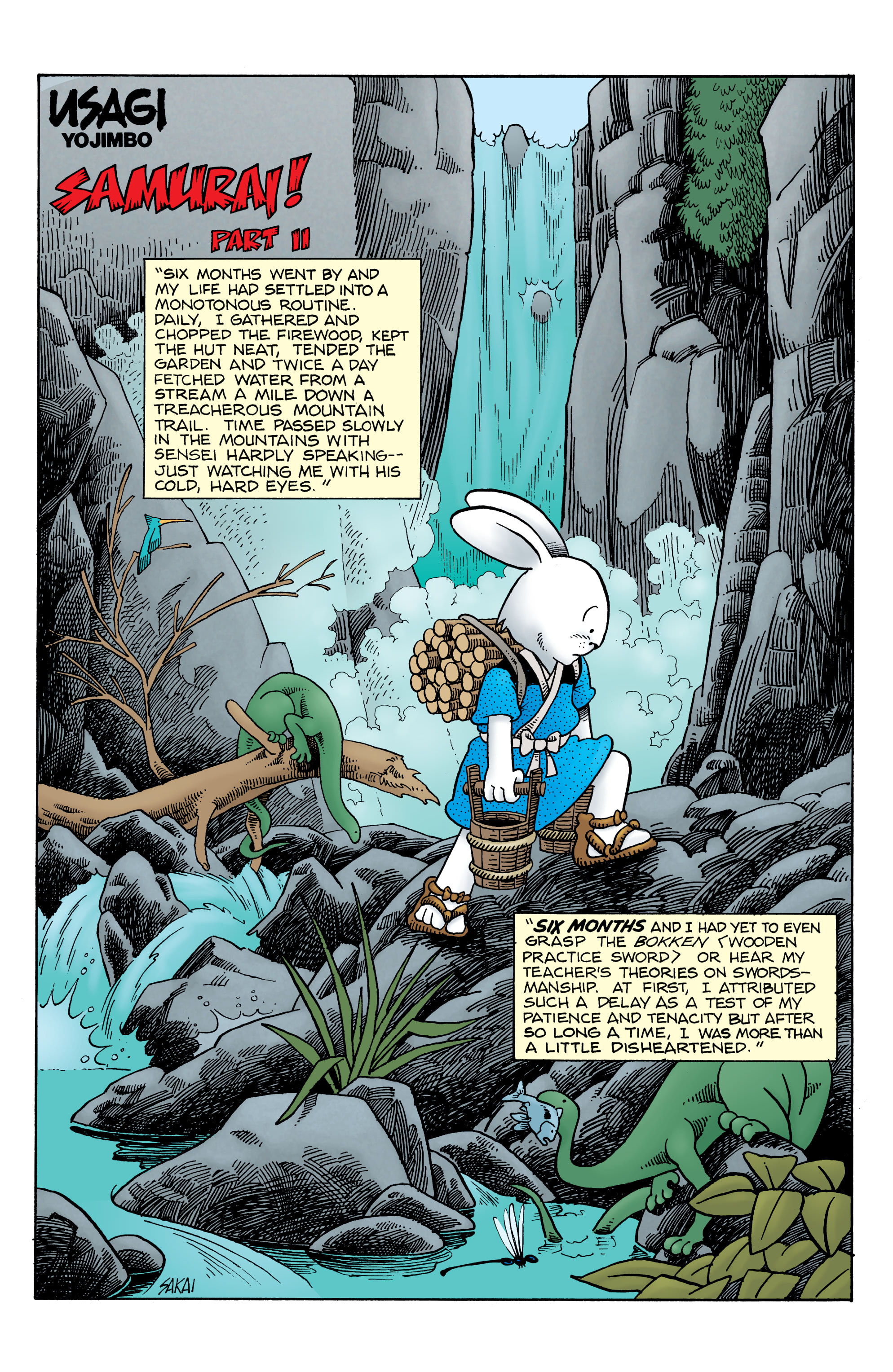 Read online Usagi Yojimbo Color Classics comic -  Issue #1 - 13