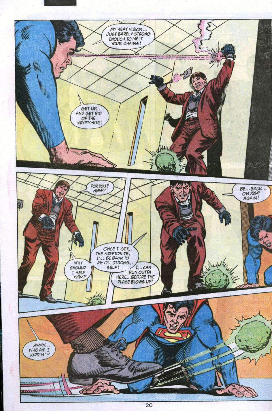 Read online Superboy (1990) comic -  Issue #22 - 21