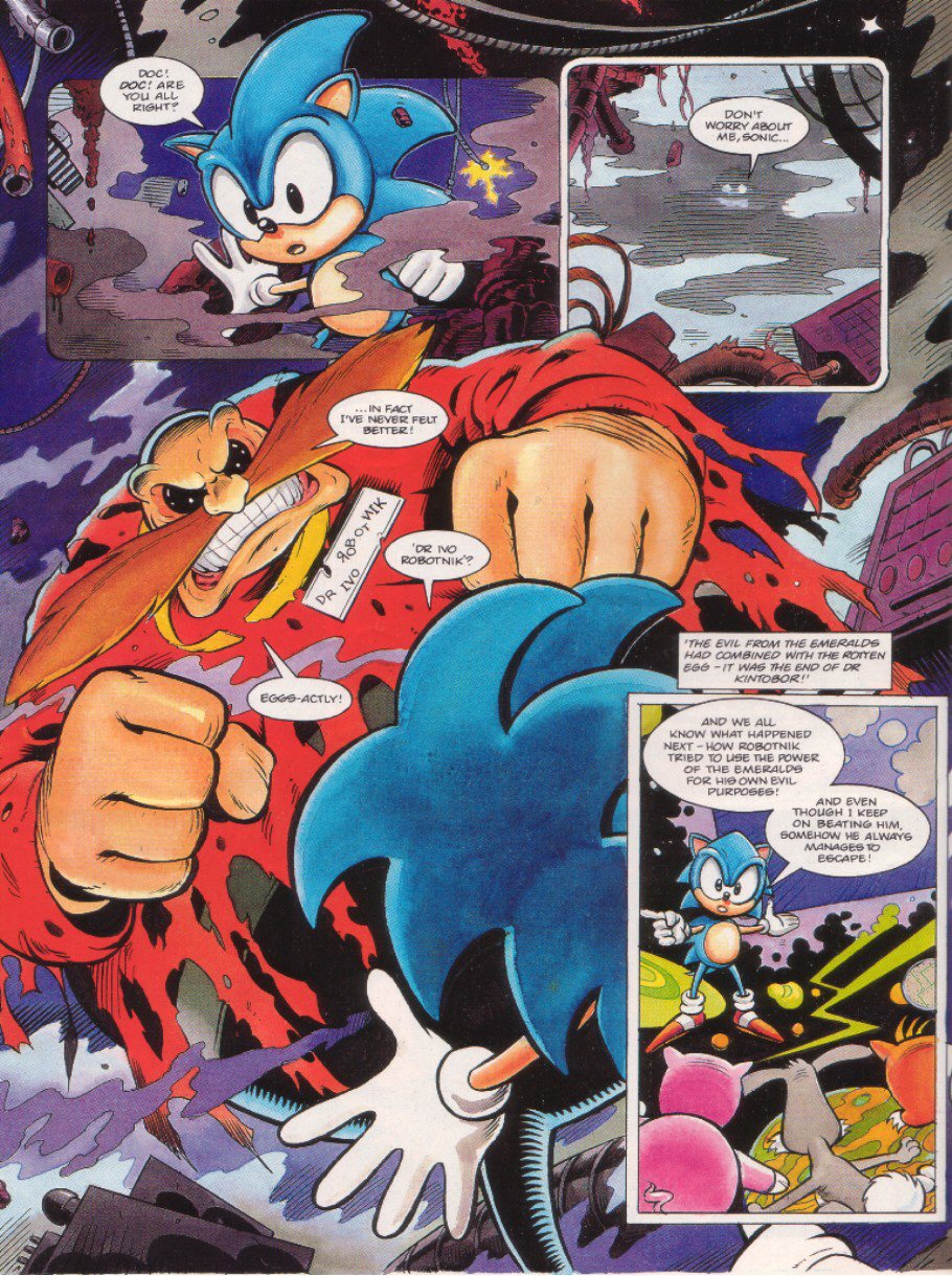 Read online Sonic the Comic comic -  Issue #8 - 8