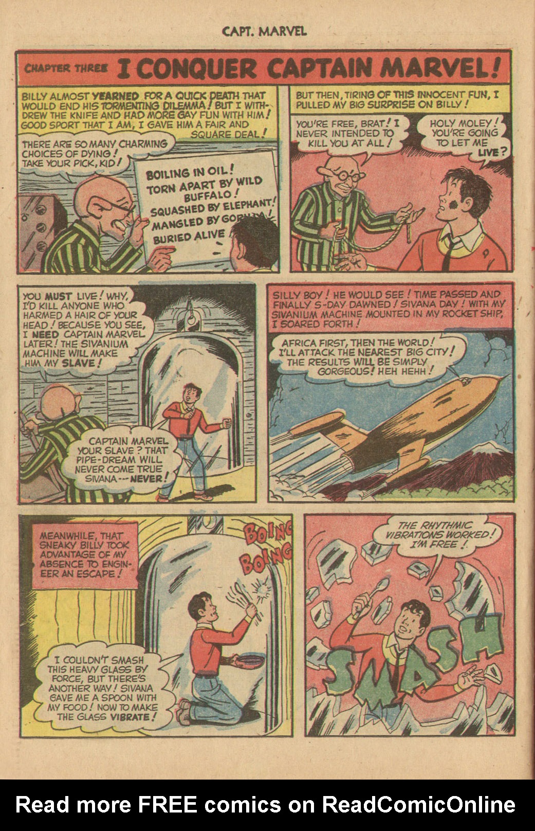 Read online Captain Marvel Adventures comic -  Issue #150 - 26