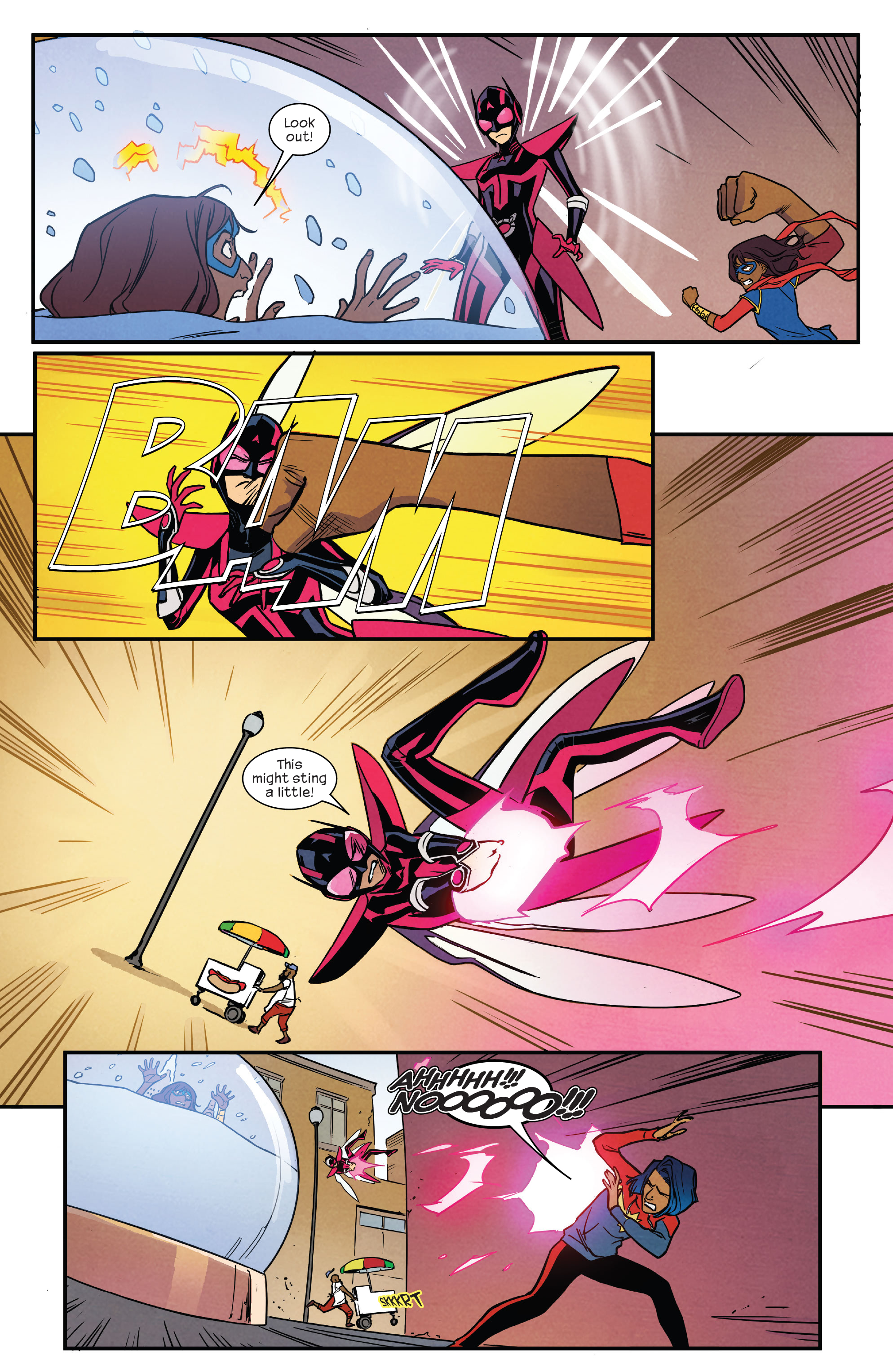 Read online Ms. Marvel: Beyond the Limit comic -  Issue #4 - 8