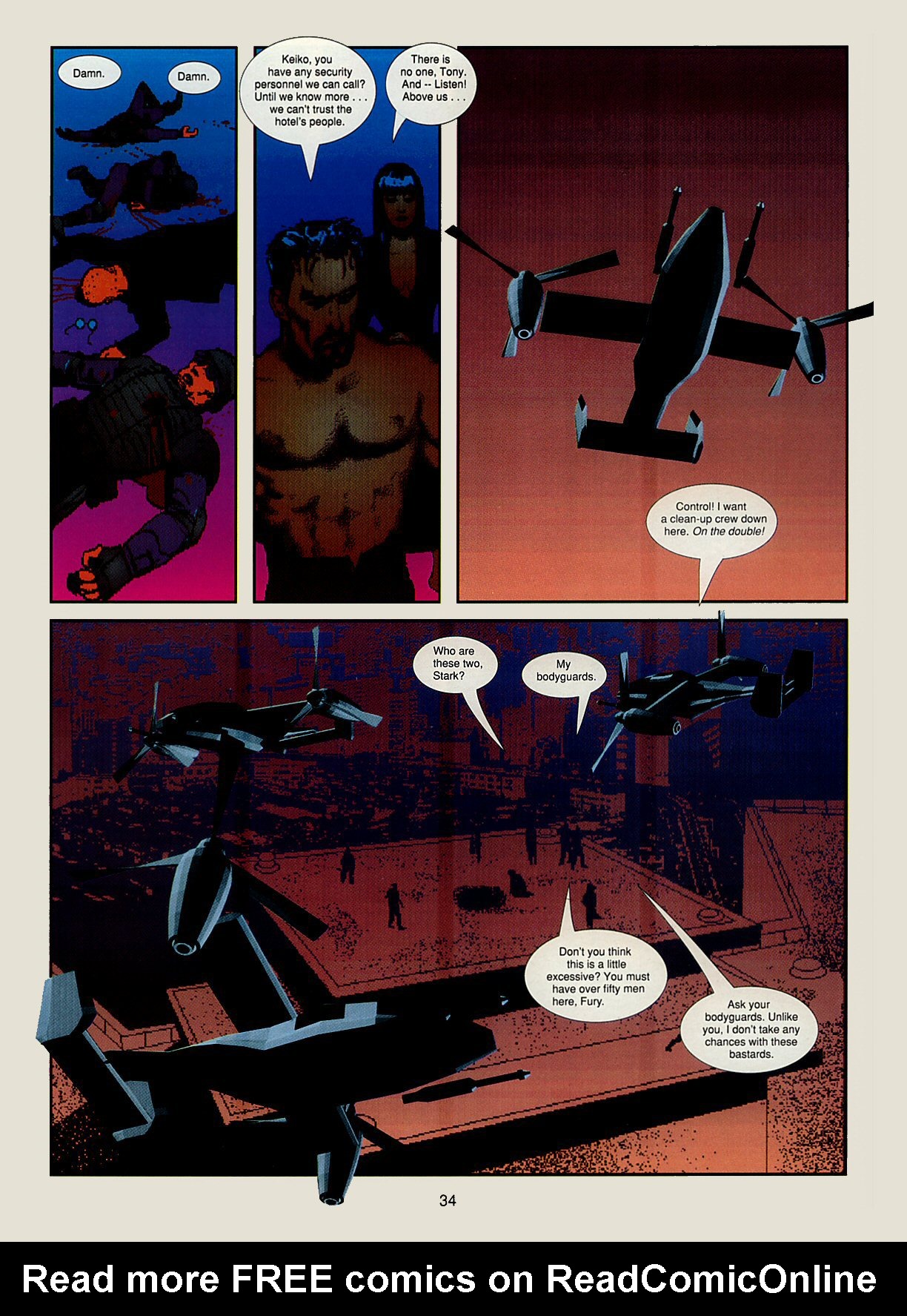 Read online Marvel Graphic Novel comic -  Issue #33 - Iron Man - Crash - 35