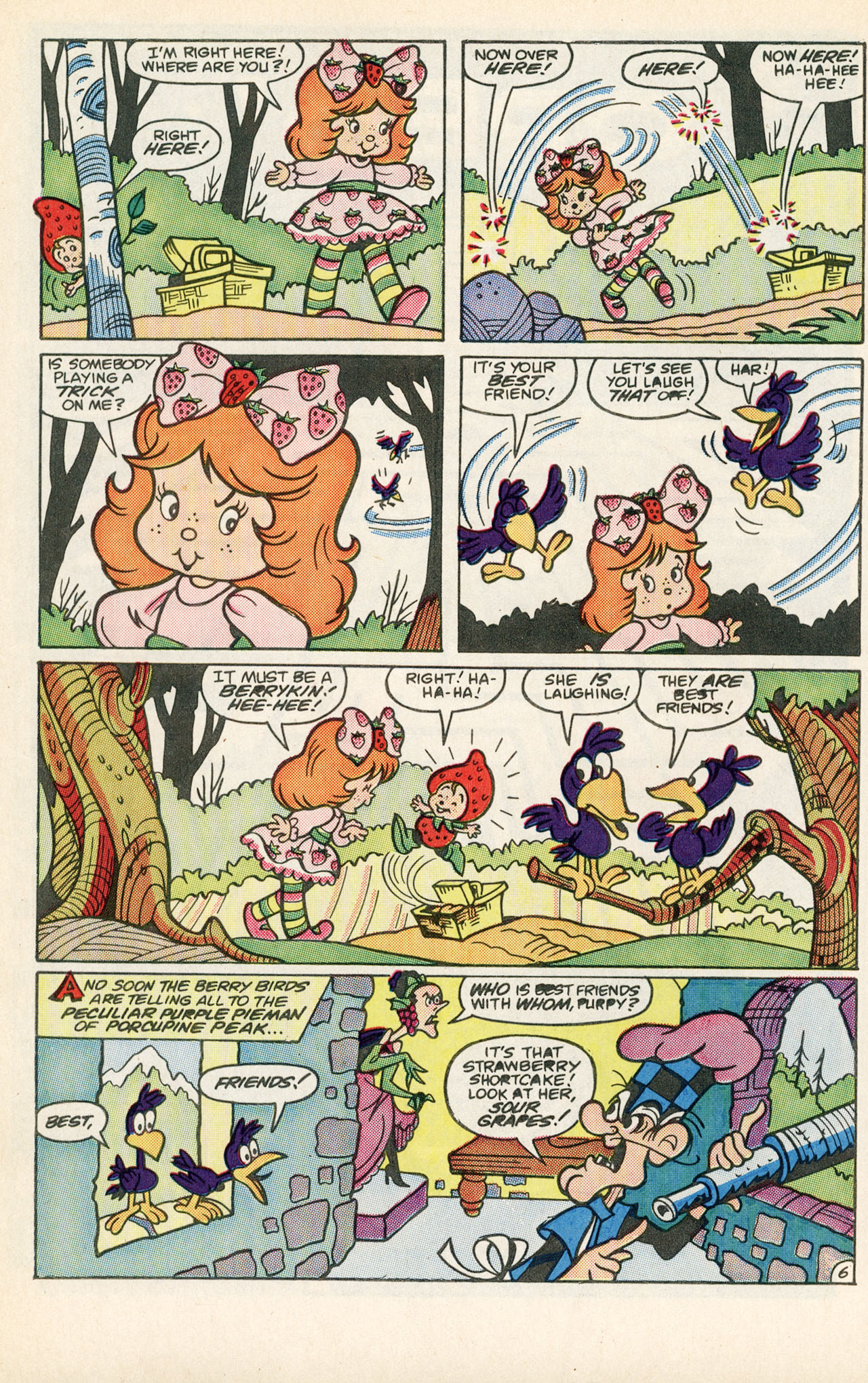 Read online Strawberry Shortcake (1985) comic -  Issue #5 - 10