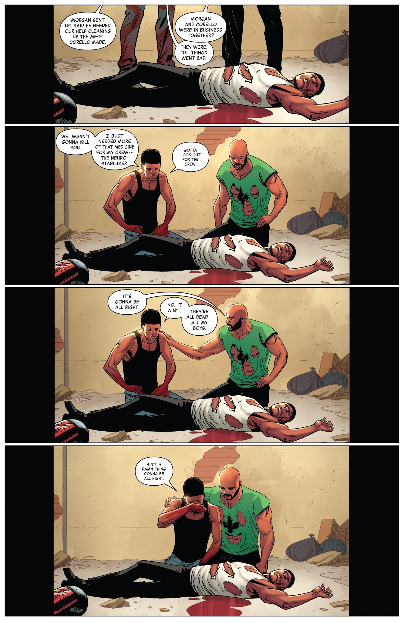 Read online Luke Cage comic -  Issue #5 - 6