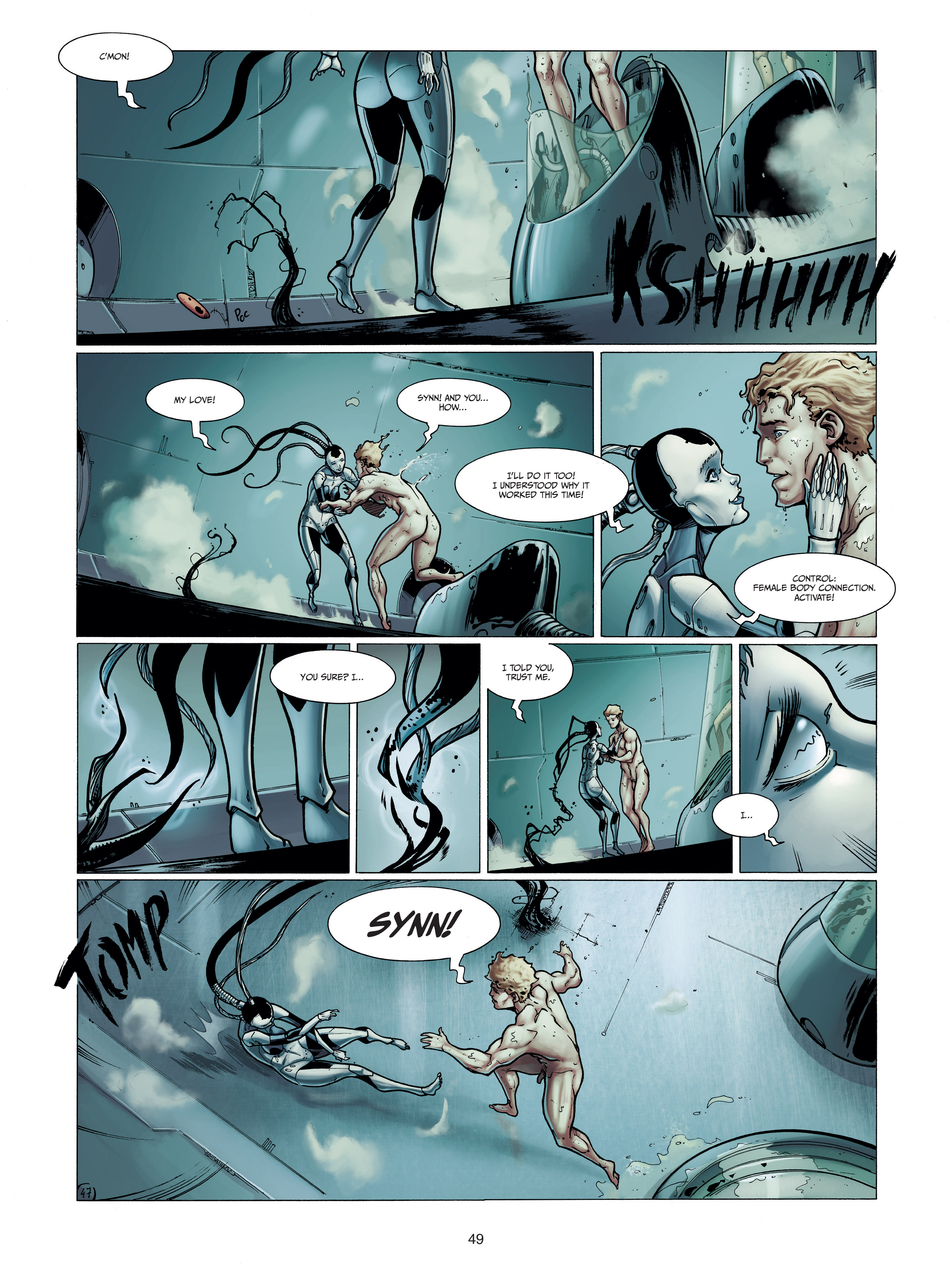 Read online Androïds comic -  Issue #5 - 47