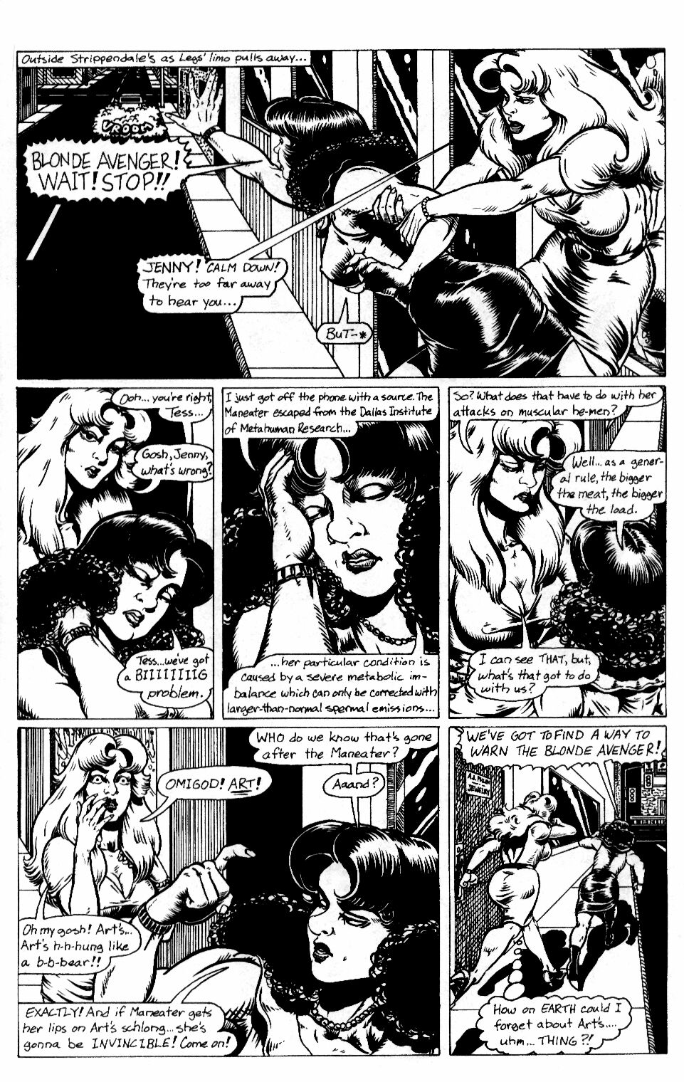 Read online The Blonde Avenger comic -  Issue #4 - 5