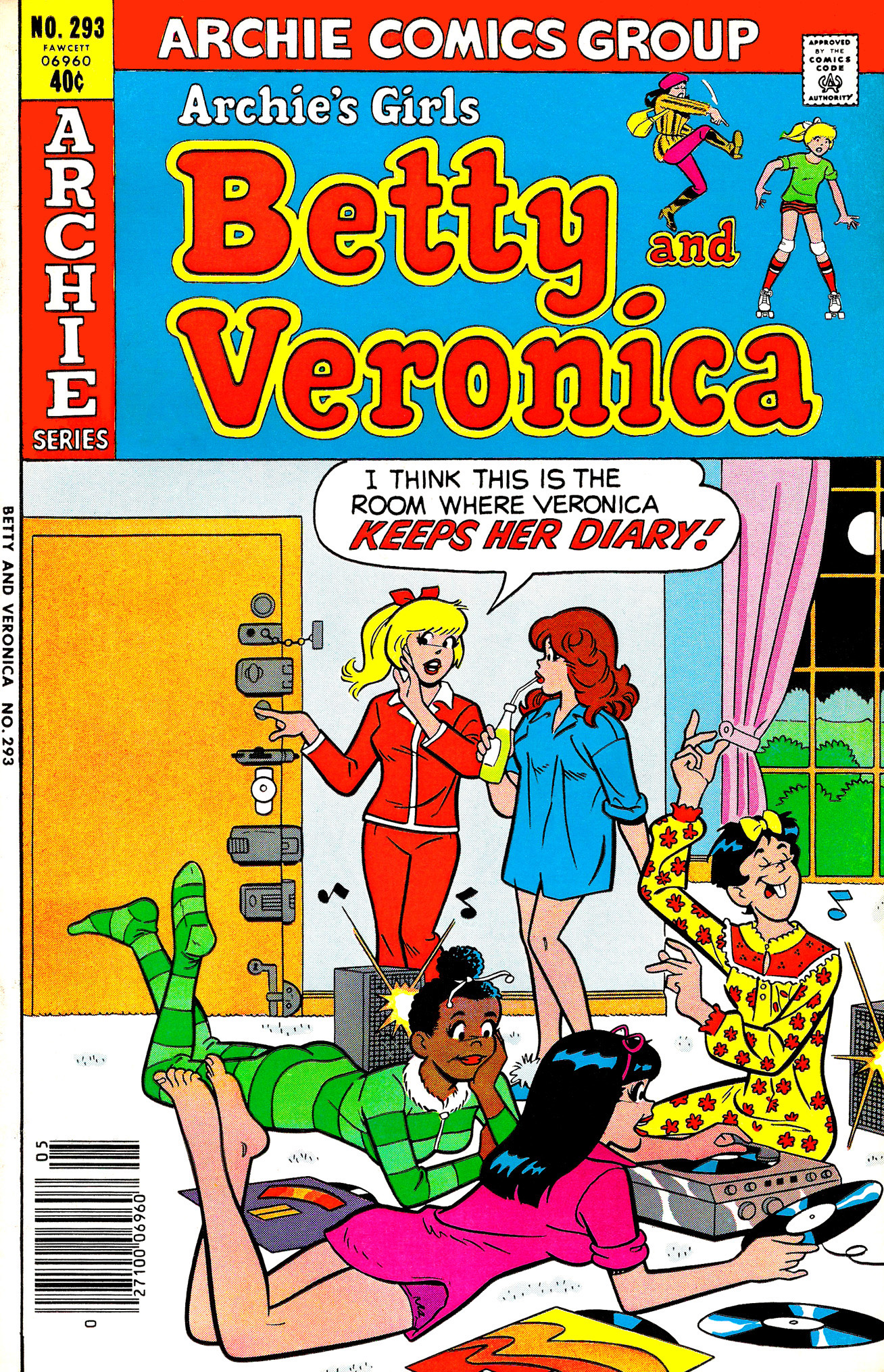 Read online Archie's Girls Betty and Veronica comic -  Issue #293 - 1