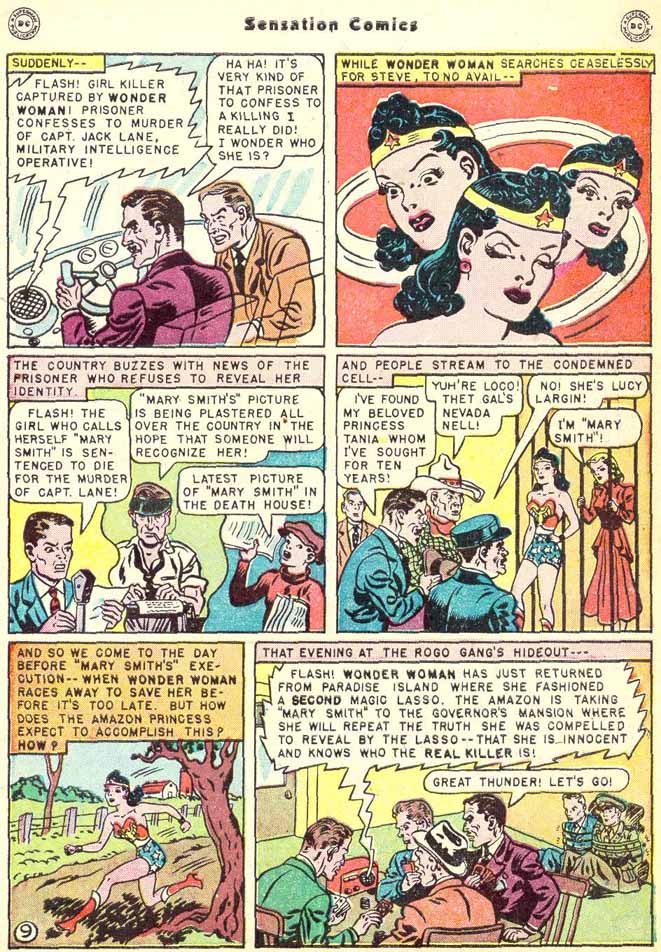 Read online Sensation (Mystery) Comics comic -  Issue #90 - 11