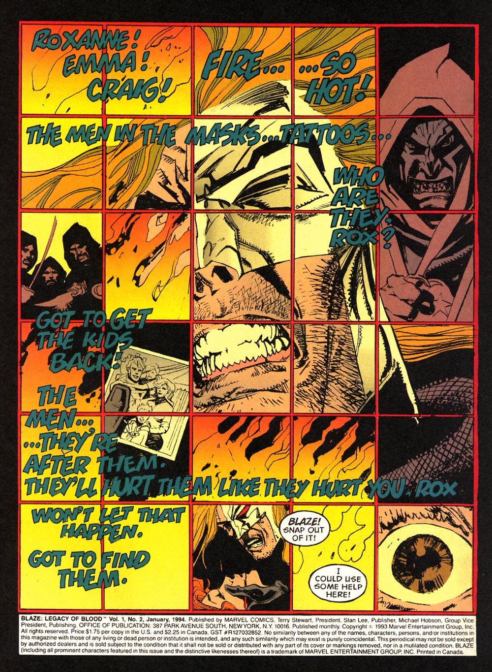Read online Blaze: Legacy of Blood comic -  Issue #2 - 2
